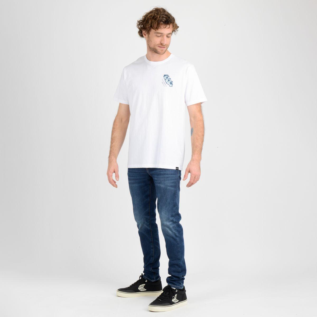 POLERA MANGA CORTA NATIVE BORN  BLANCO-1