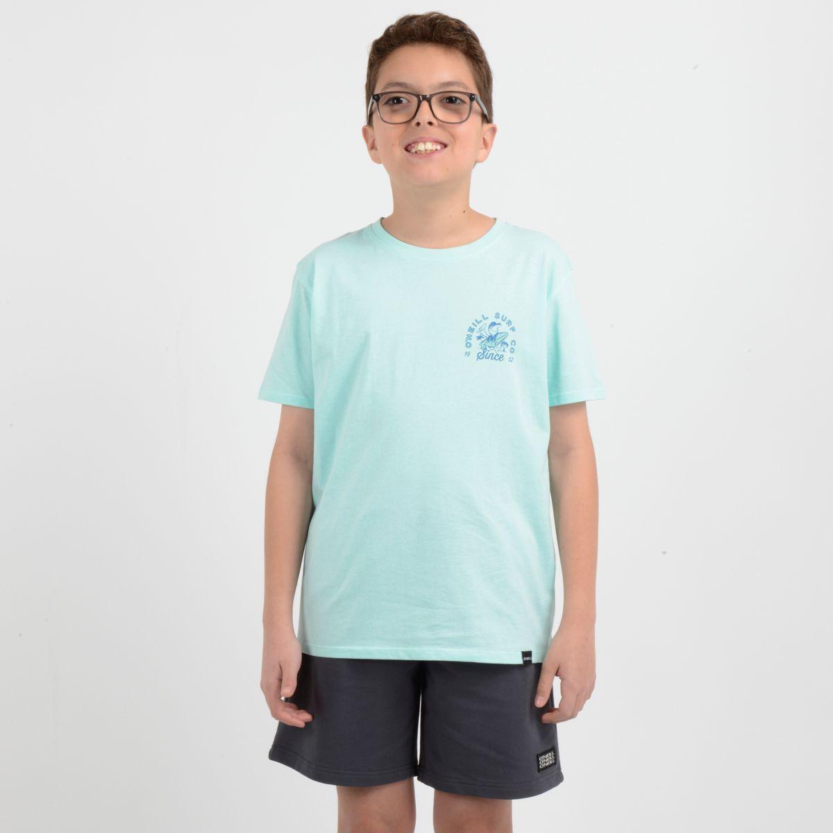 POLERA MANGA CORTA COOPER AZUL CLARO / PASTEL-0