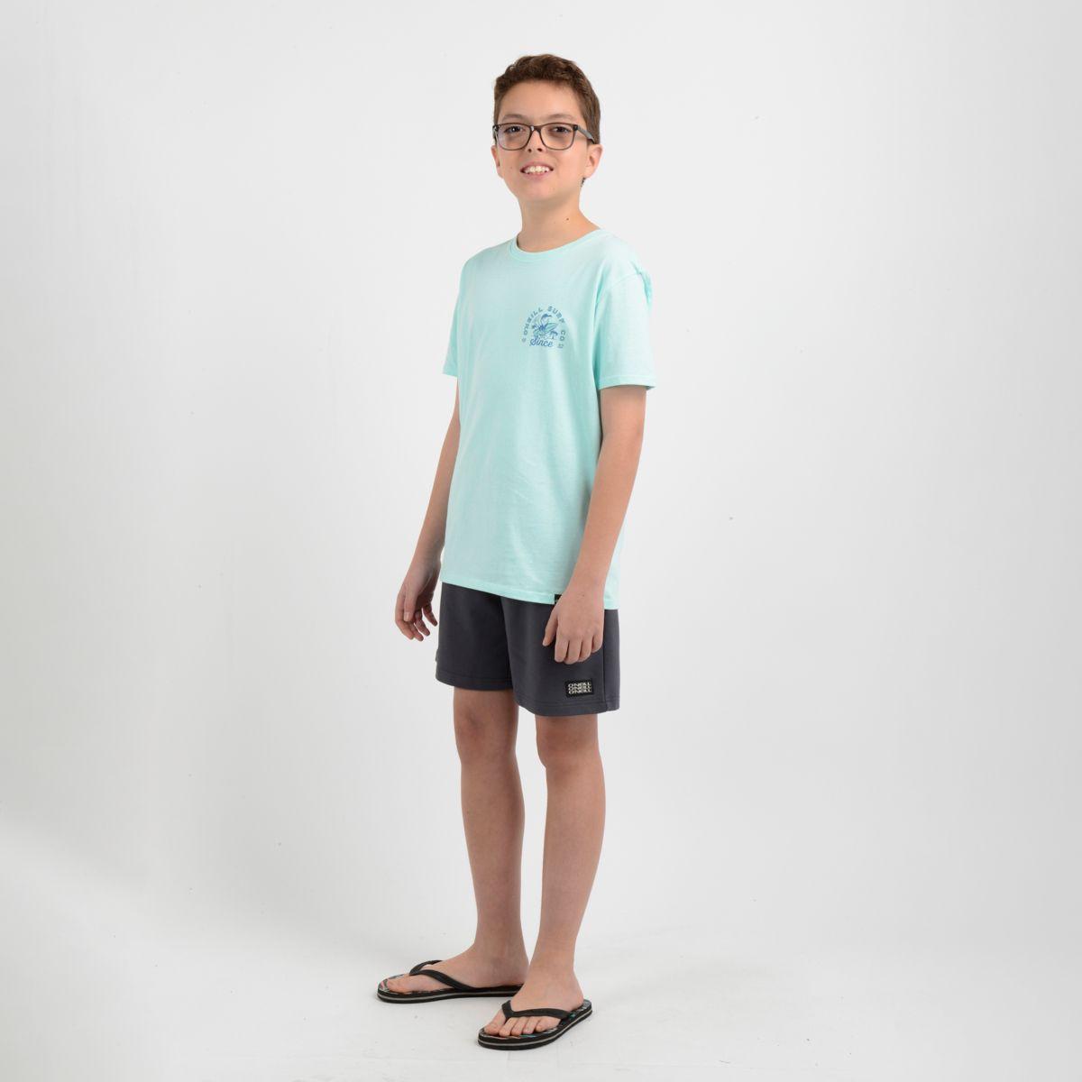 POLERA MANGA CORTA COOPER AZUL CLARO / PASTEL-1