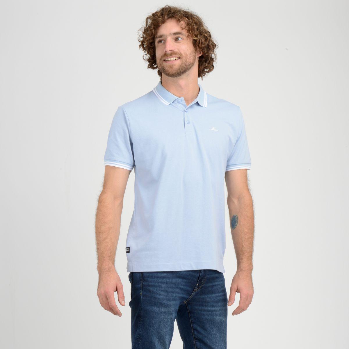 POLERA MANGA CORTA URBAN AZUL CLARO-1