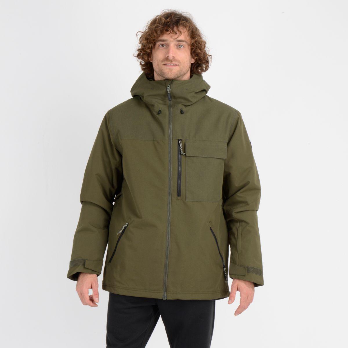 PARKA TECNICA UTILITY JACKET VERDE OSCURO 10K/10K-0