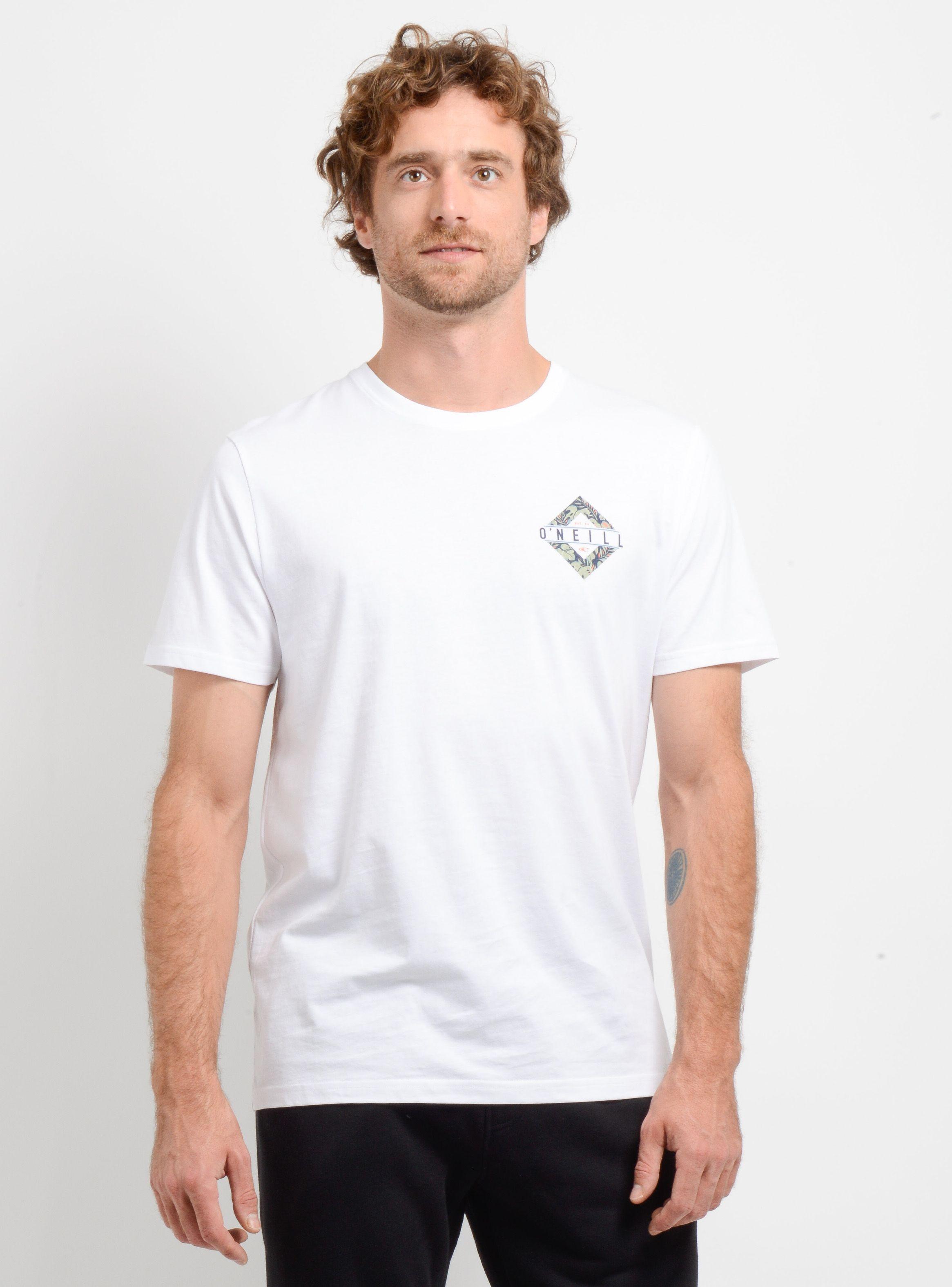 POLERA MANGA CORTA BRACKETS  BLANCO-0