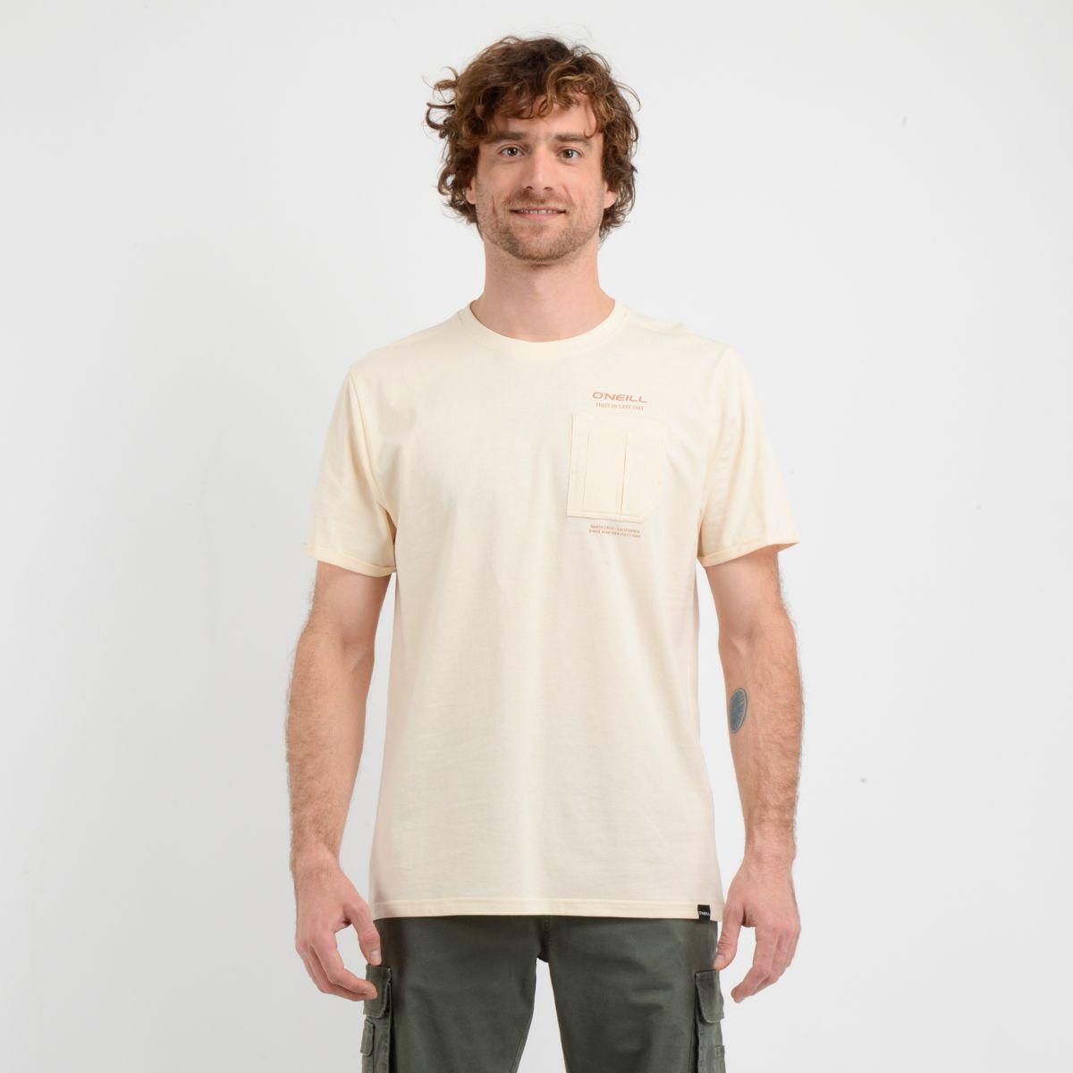 POLERA MANGA CORTA JOURNEY  BEIGE-0