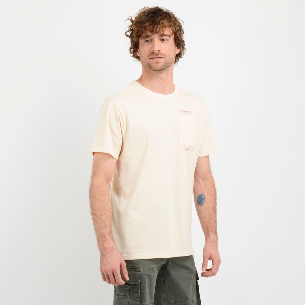 POLERA MANGA CORTA JOURNEY  BEIGE-3
