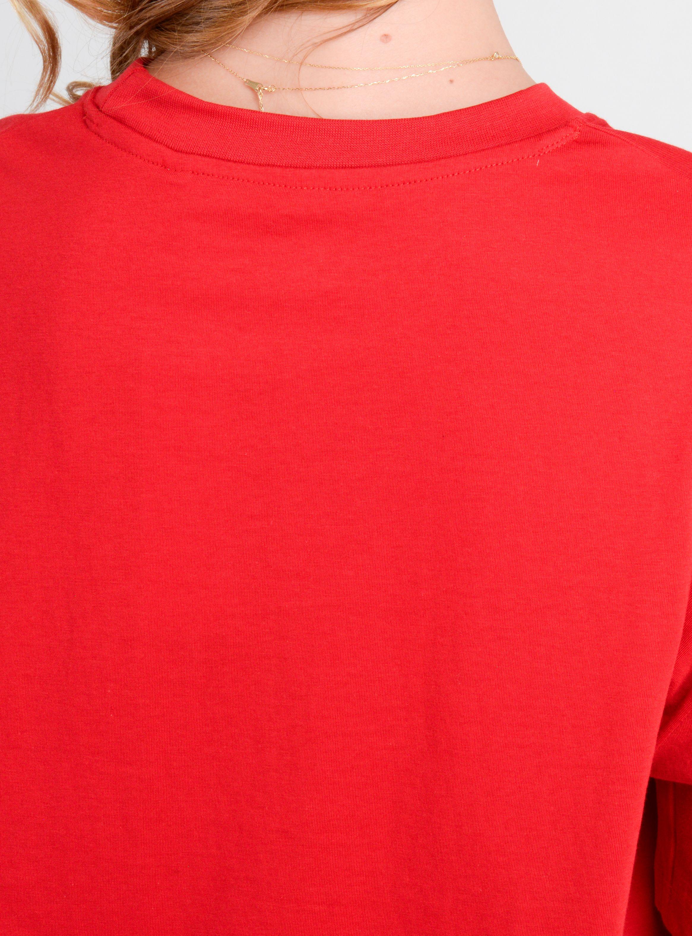 POLERA MANGA CORTA OG ESSENTIALS W ROJO-5