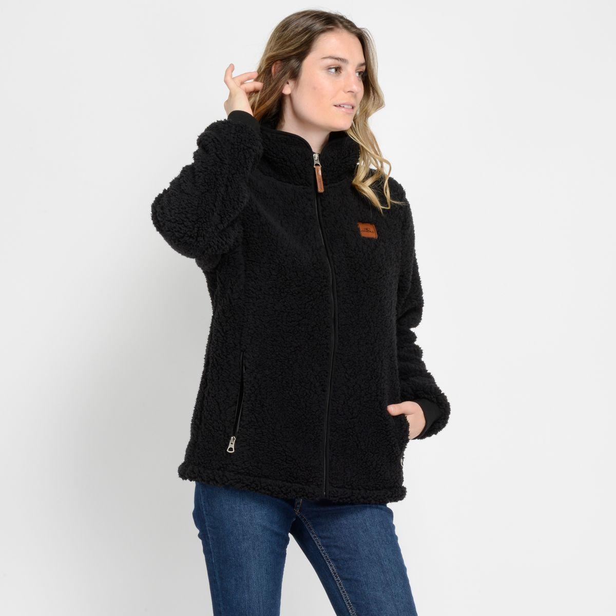 POLERON CHIPORRO FULL ZIPPER - I23MU073006 NEGRO-1
