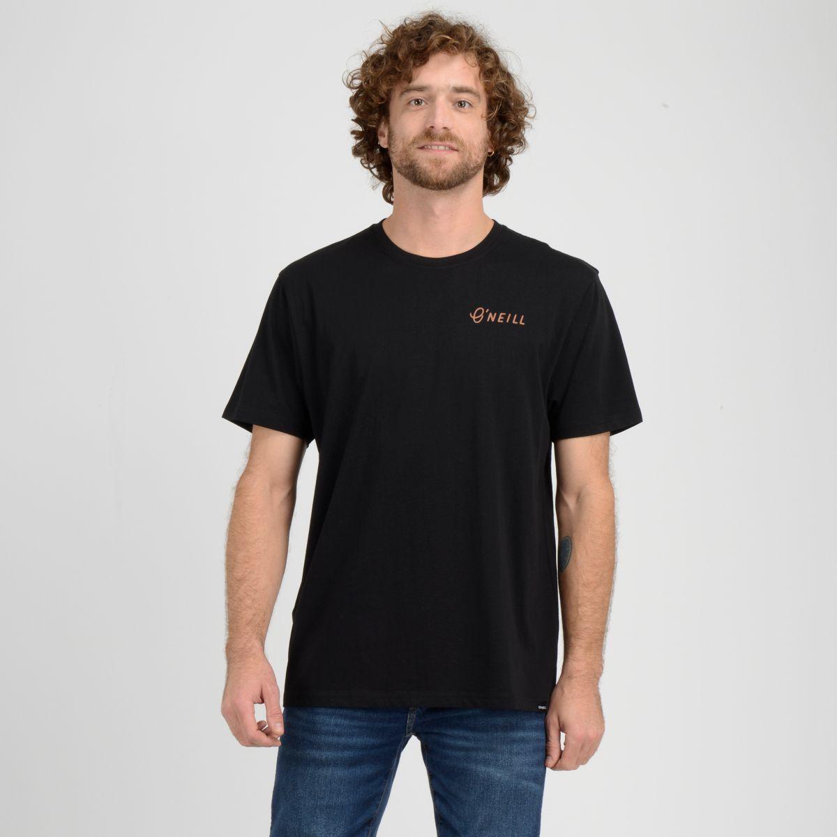 POLERA MANGA CORTA COAST  NEGRO-0