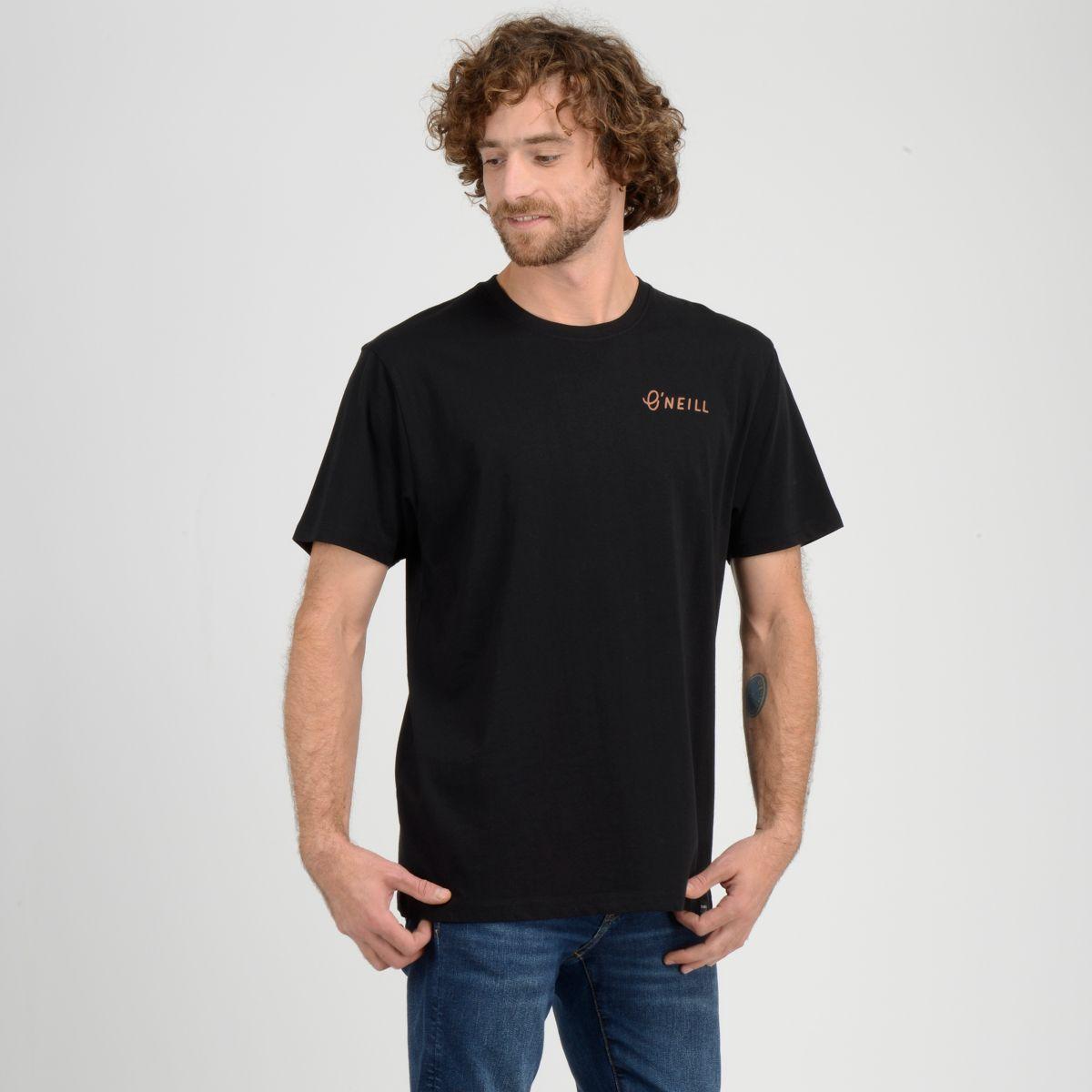 POLERA MANGA CORTA COAST  NEGRO-1