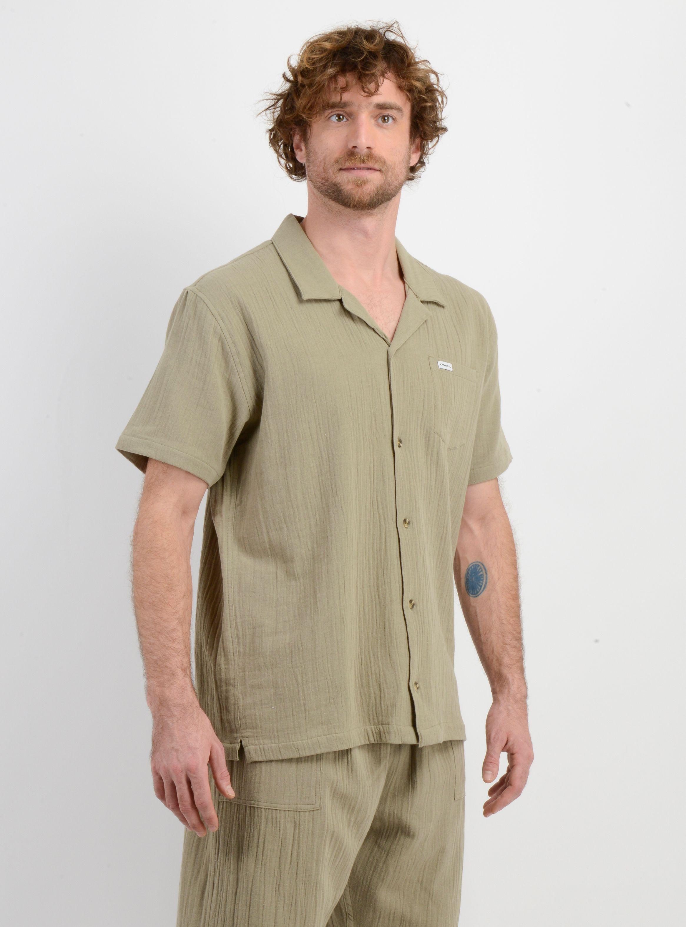 CAMISA MANGA CORTA SUNSET VERDE-3