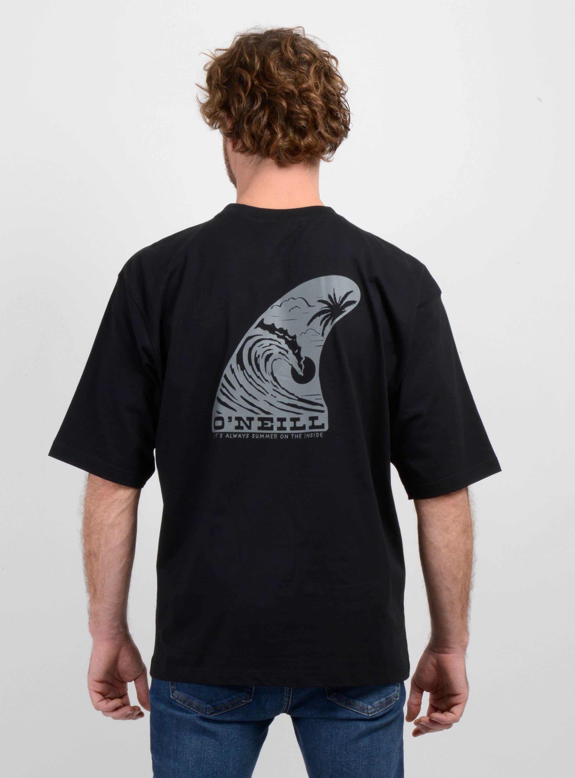 POLERA MANGA CORTA SKEG NEGRO-1