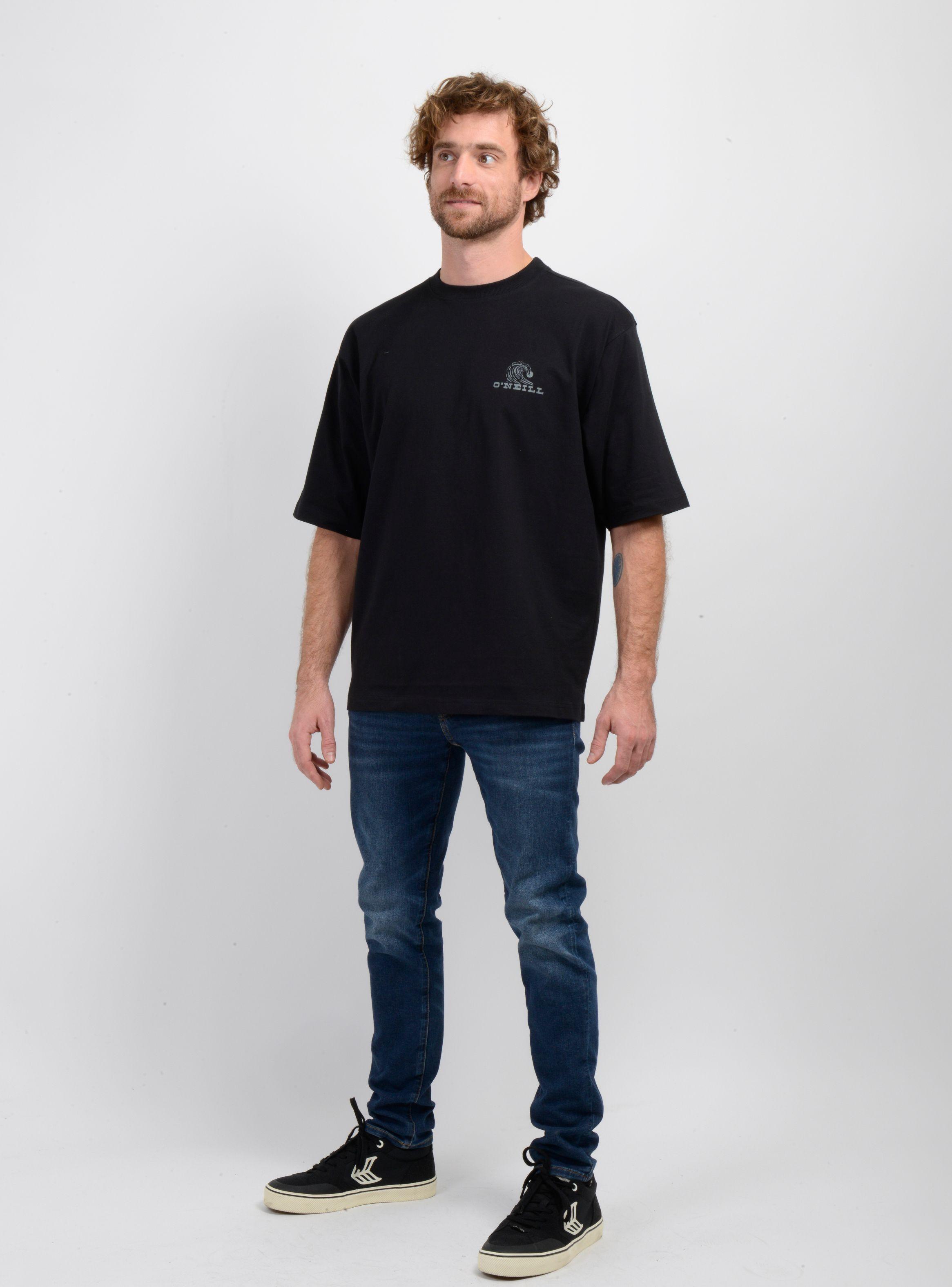 POLERA MANGA CORTA SKEG NEGRO-2