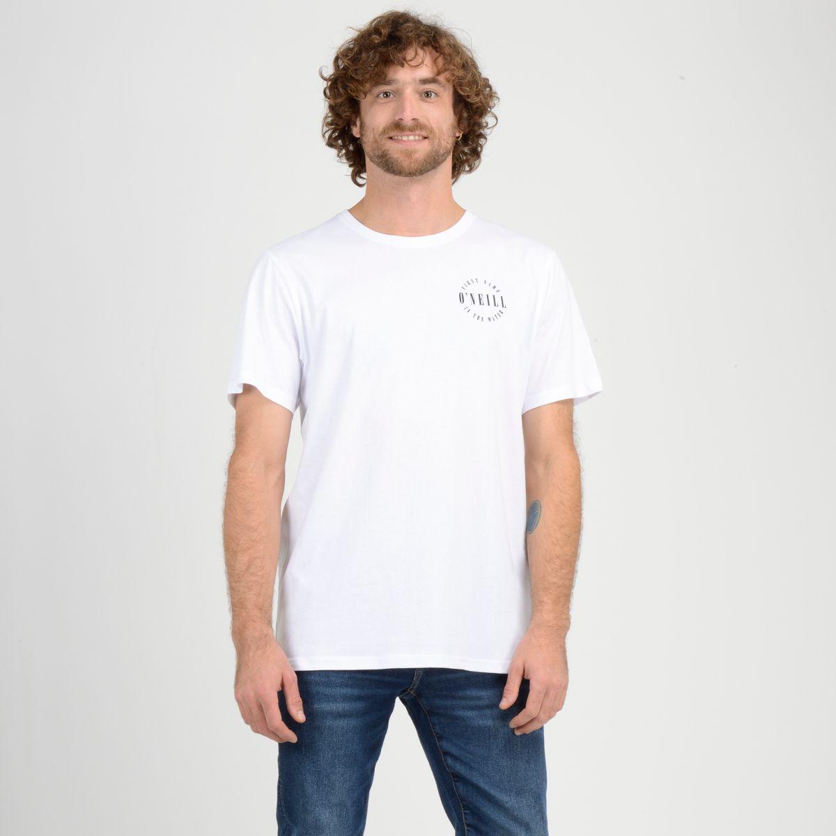 POLERA MANGA CORTA ALOHA  BLANCO-1