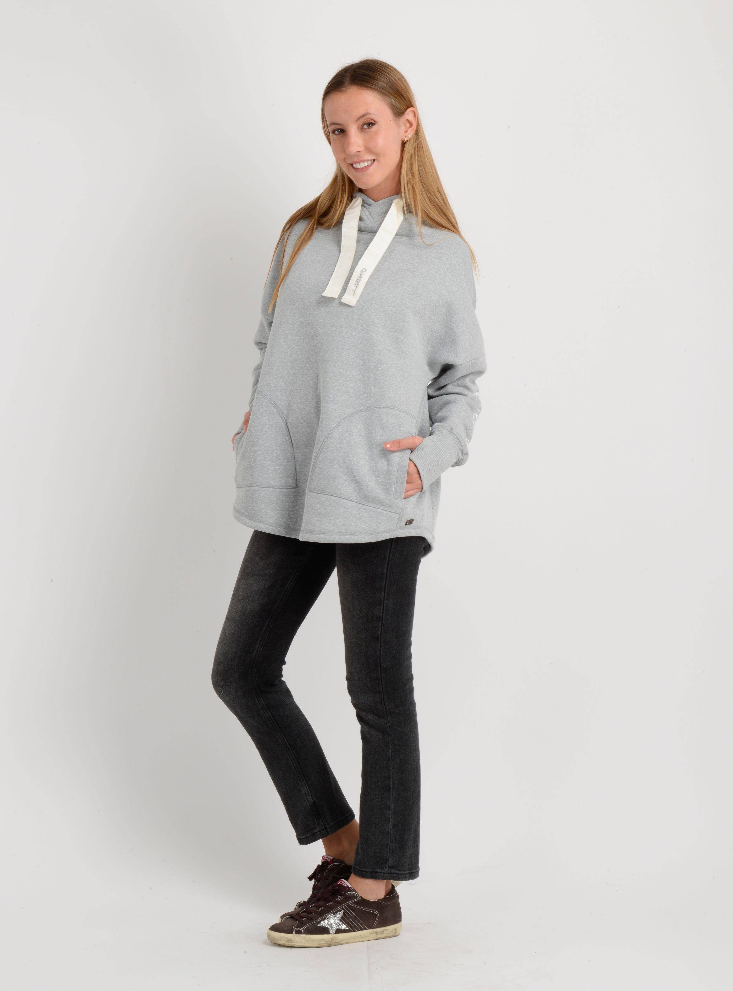 POLERON HOODIE HAMPTON GRIS-2