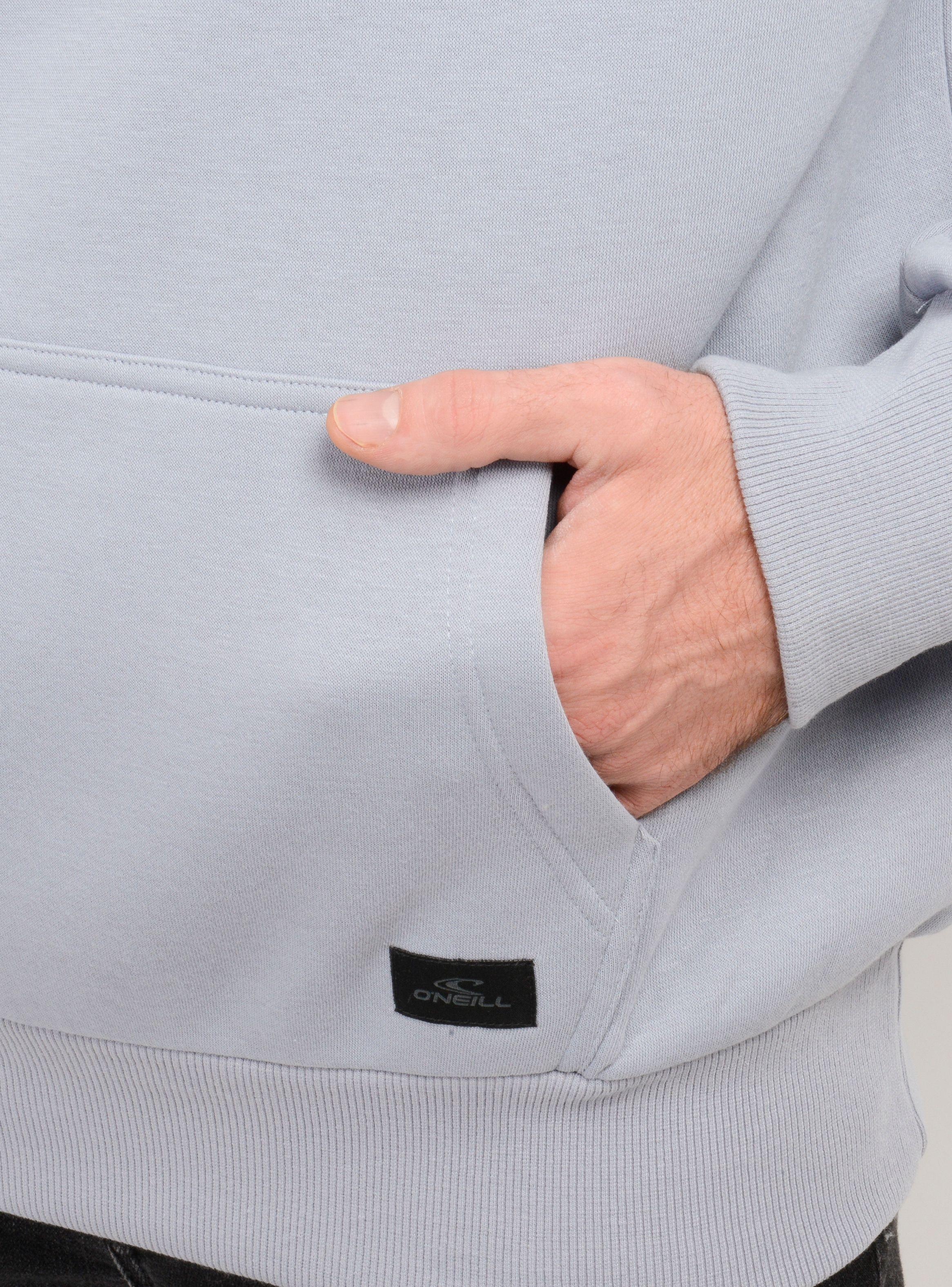 POLERON LOGO HOODIE AZUL CLARO-5