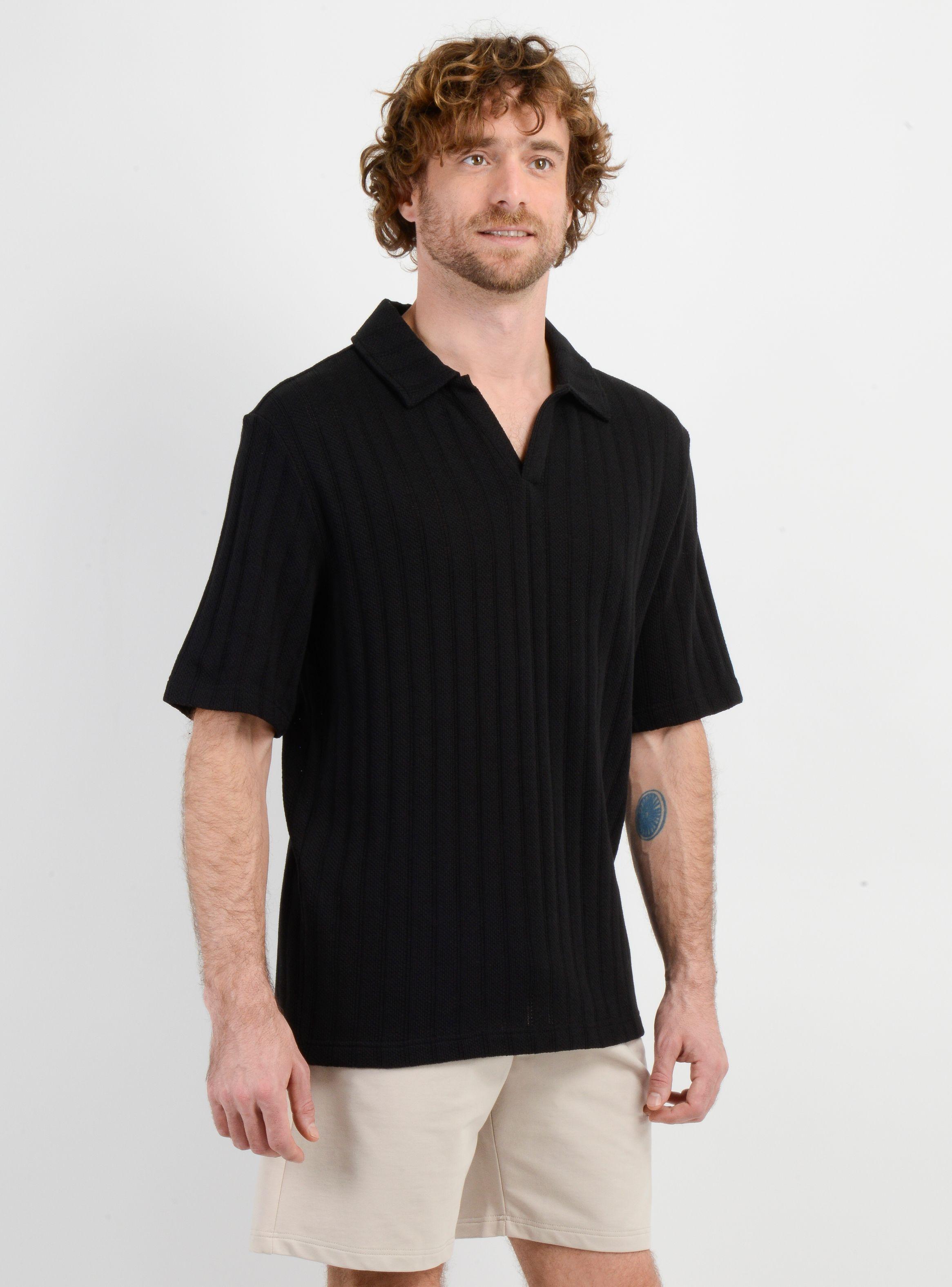 POLERA MANGA CORTA BODHI NEGRO-3