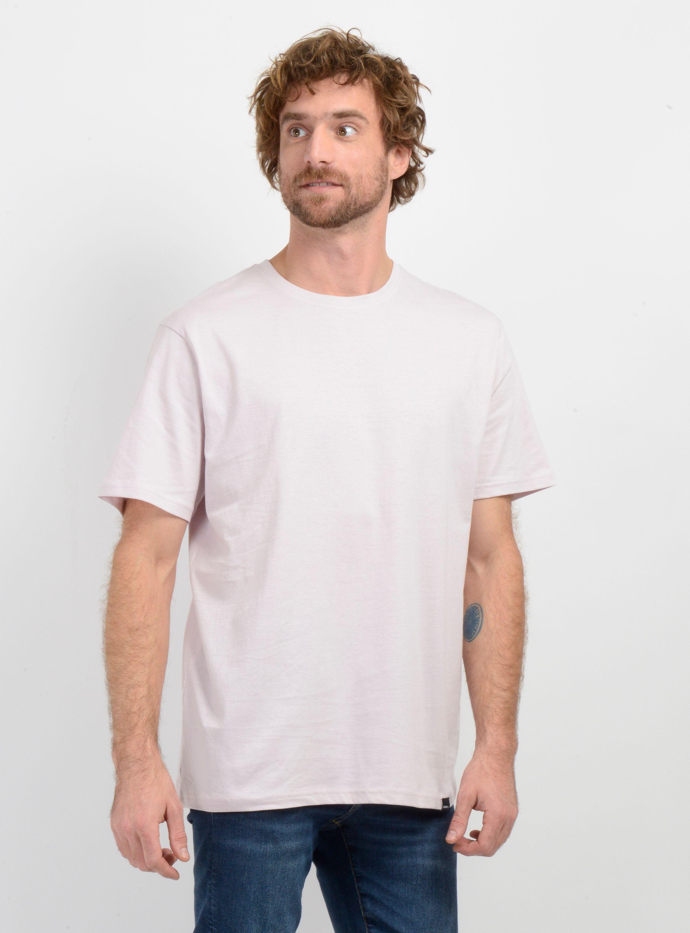 POLERA MANGA CORTA EAST CLIFF BASIC ROSADO CLARO-3