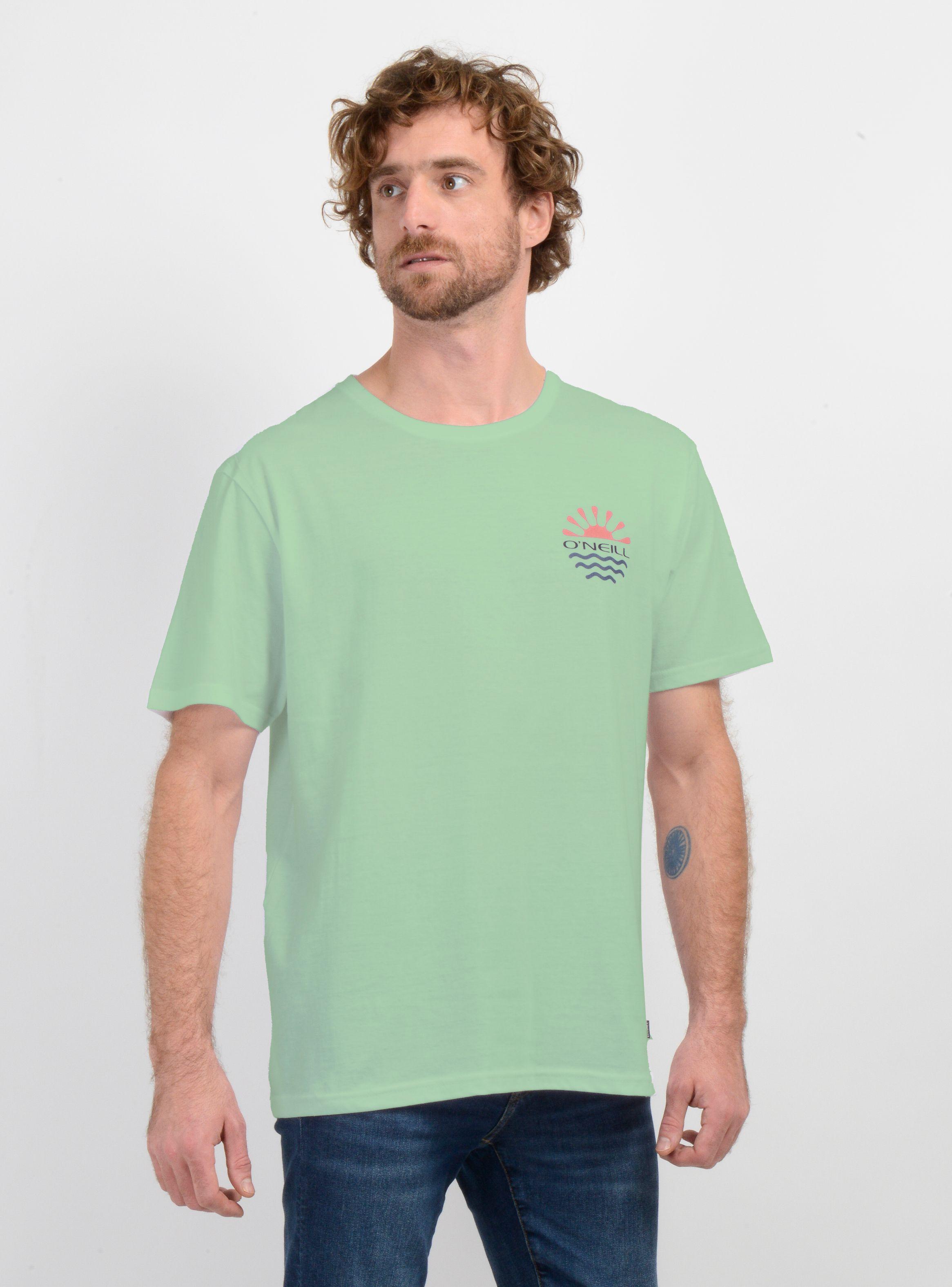 POLERA MANGA CORTA SUN VERDE CLARO-3