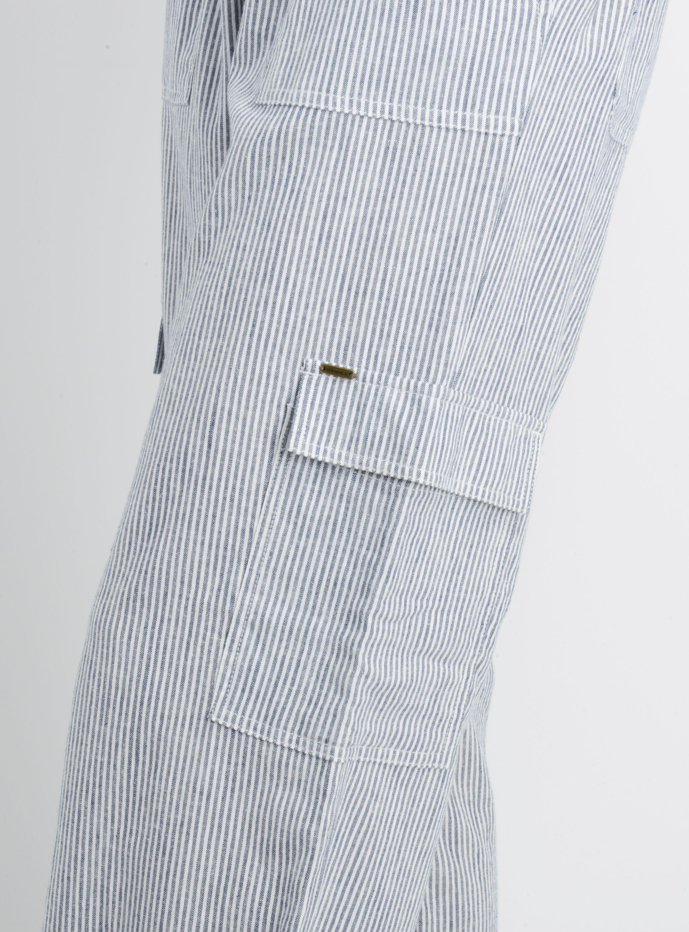 PANTALON RAYADO ALLY AZUL-4