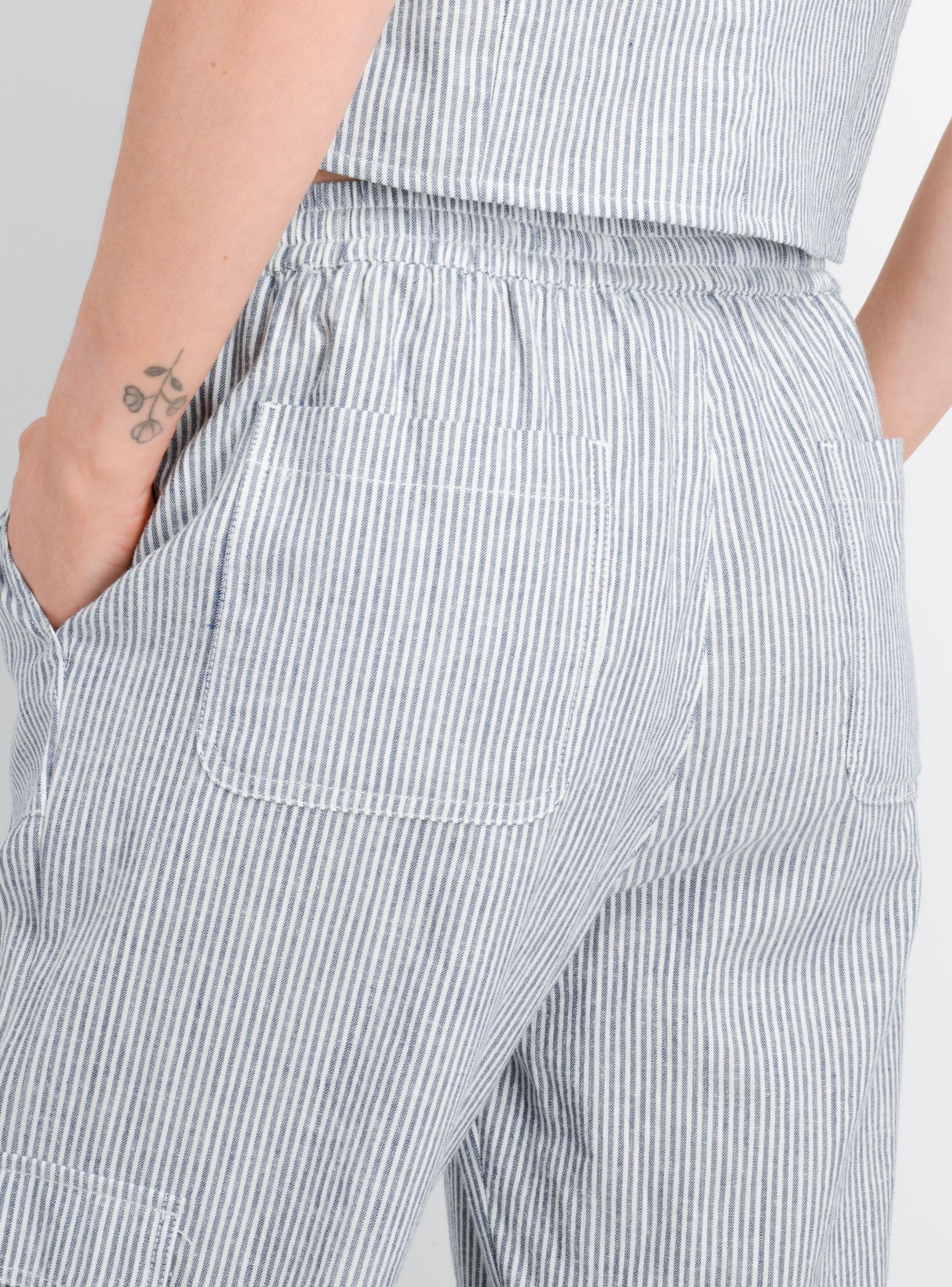 PANTALON RAYADO ALLY AZUL-5