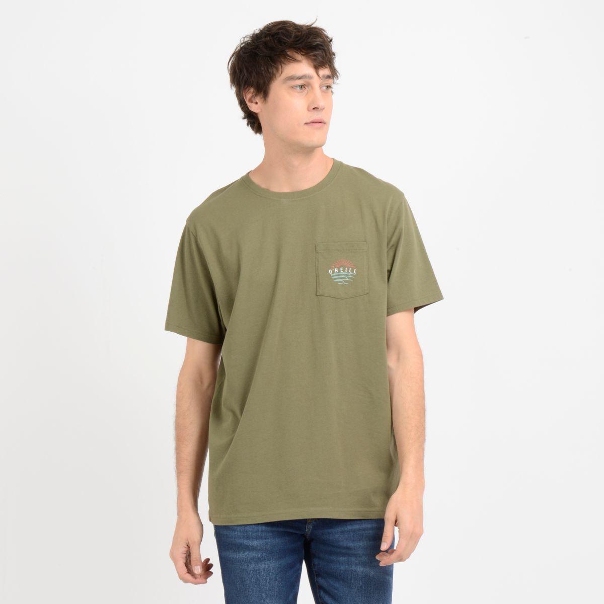 POLERA MANGA CORTA SOUND &FURY VERDE OSCURO-0