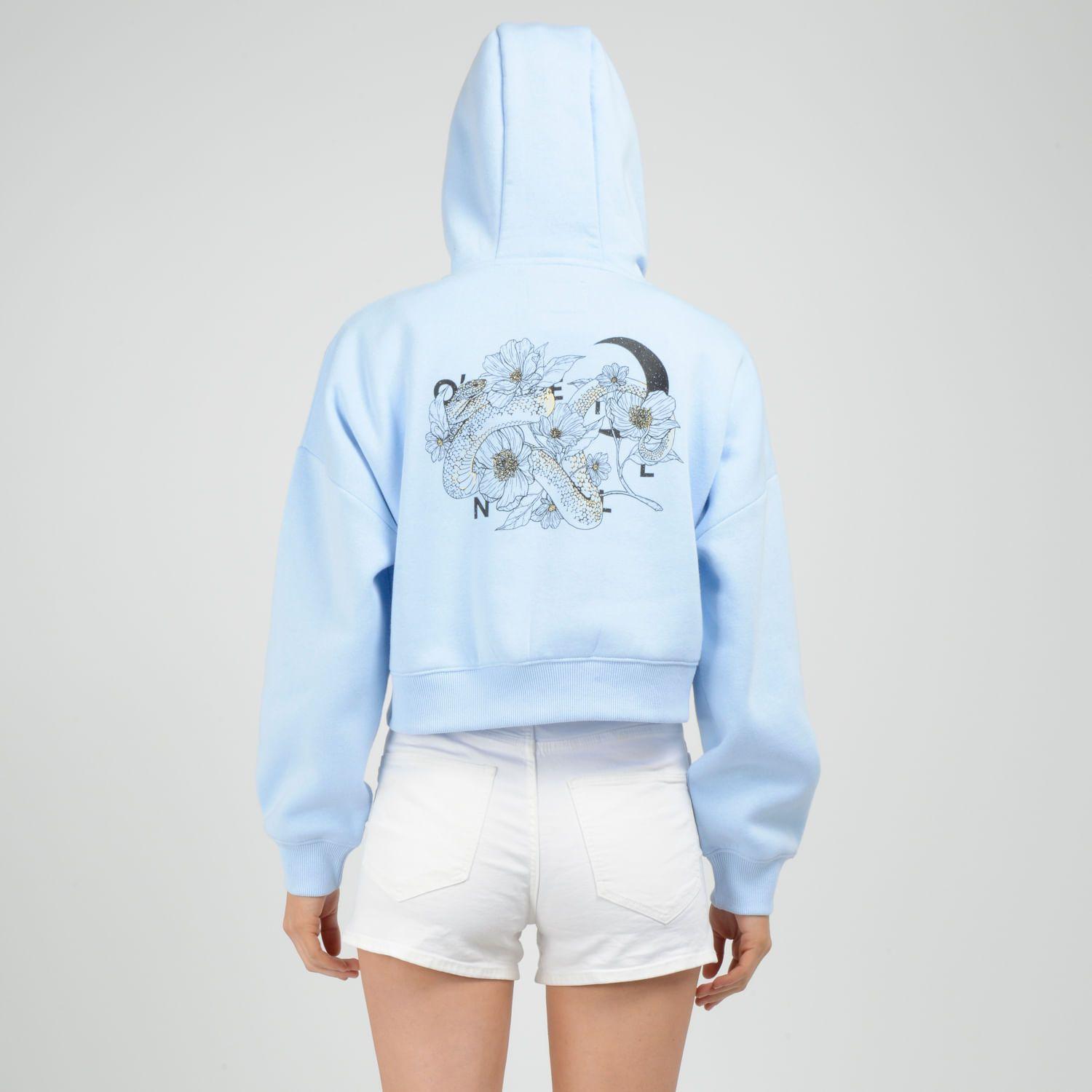 POLERON FULL ZIPPER -  V23MU073001 AZUL CLARO / PASTEL-2