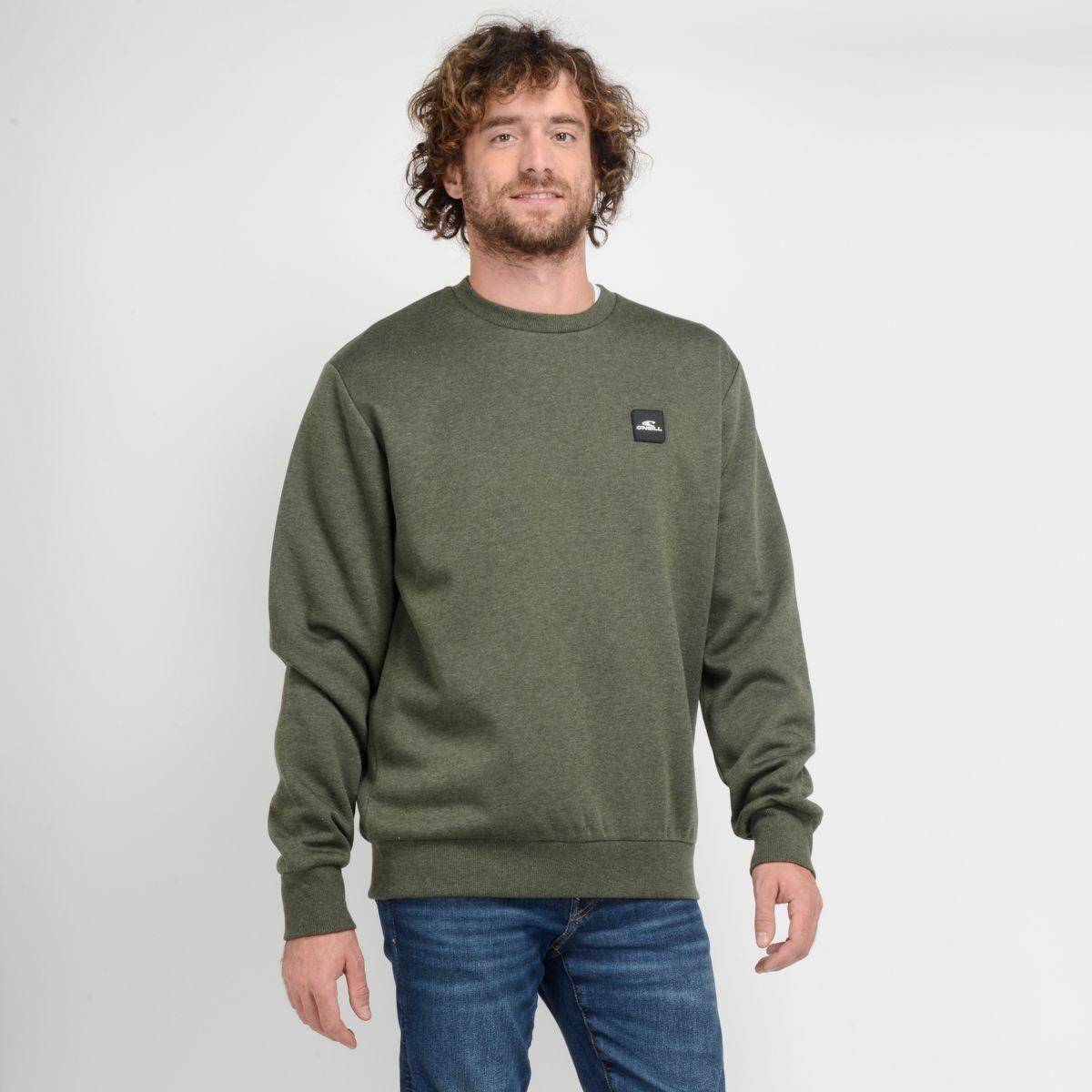 POLERON CUELLO REDONDO - I23HO074002 VERDE OSCURO-2