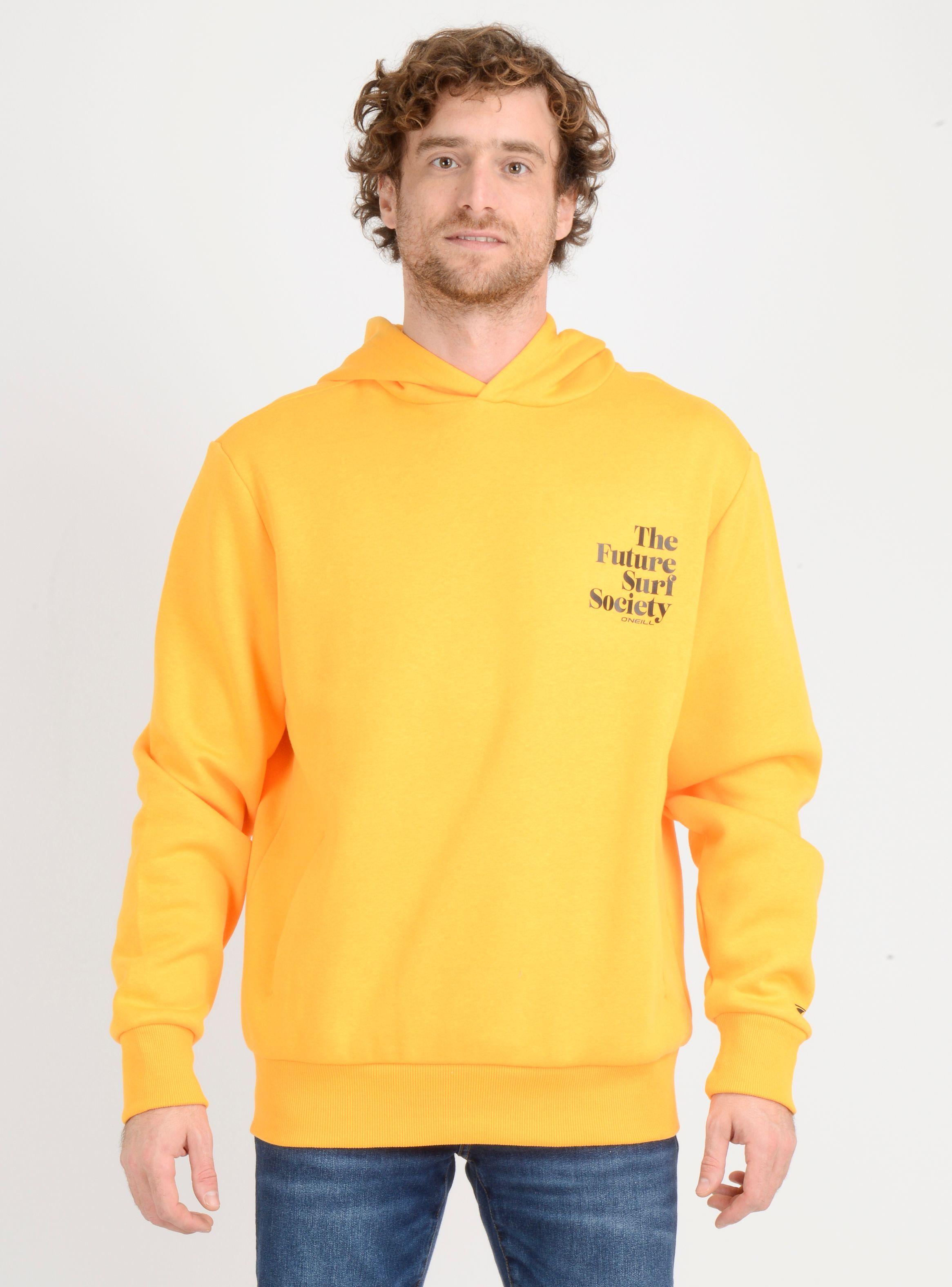 POLERON HOODIE FUTURE SURF HOODIE  AMARILLO-0