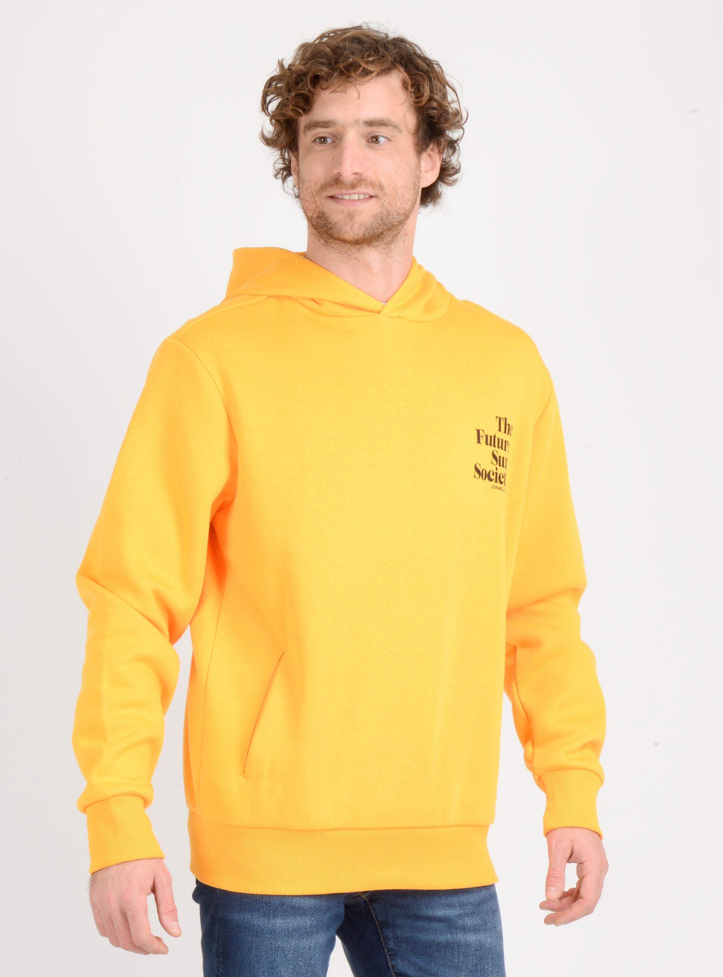 POLERON HOODIE FUTURE SURF HOODIE  AMARILLO-3