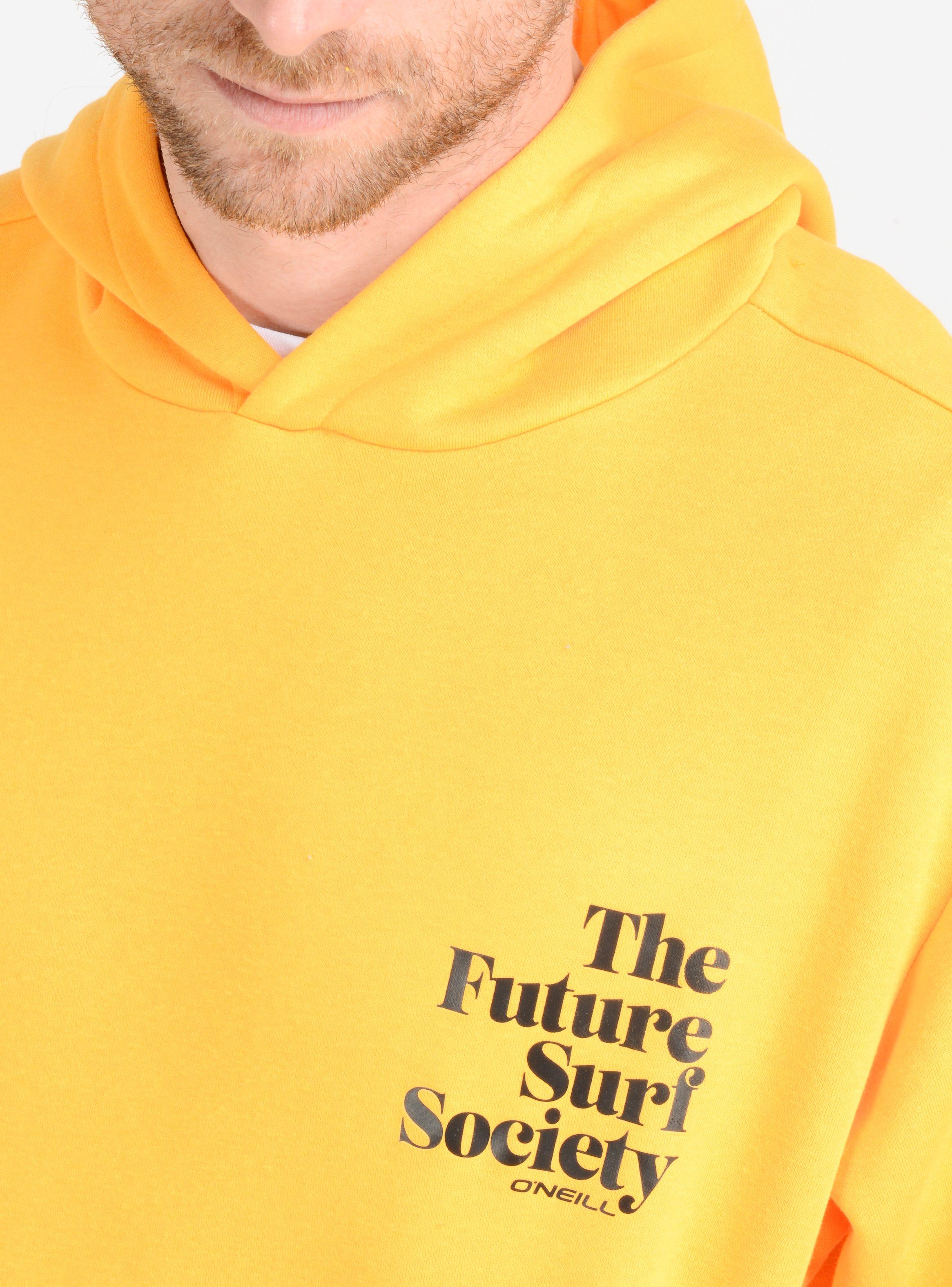 POLERON HOODIE FUTURE SURF HOODIE  AMARILLO-5