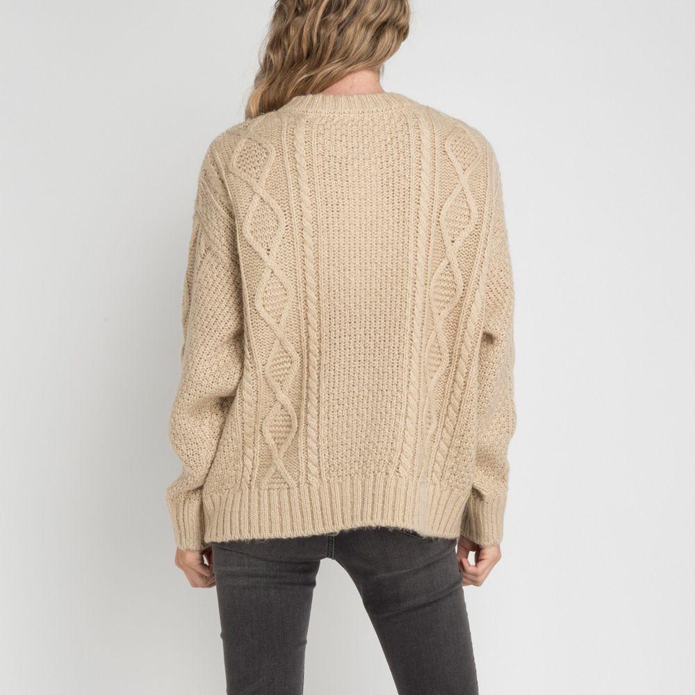 SWEATER I22MU149001 CAFÉ CLARO / PASTEL-1