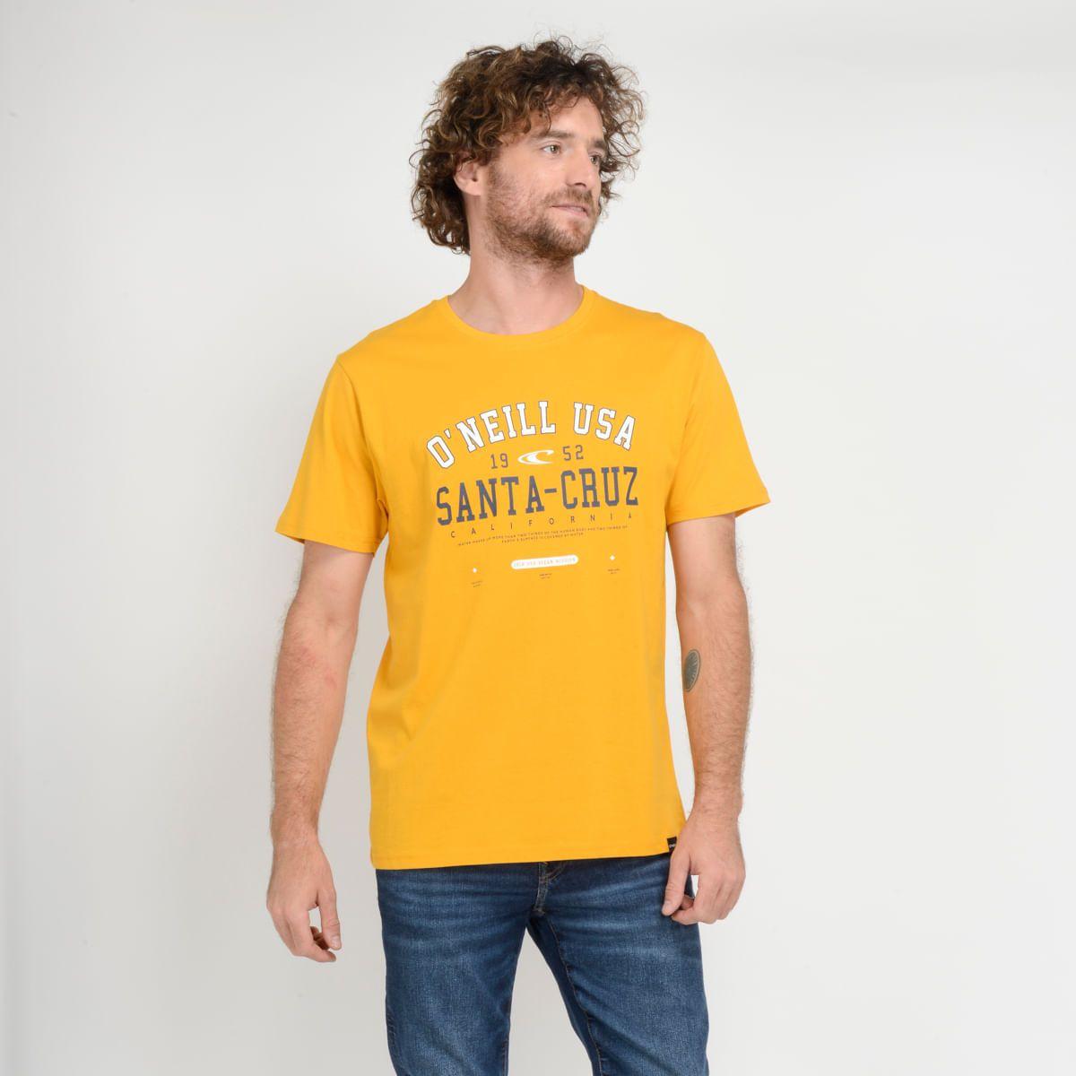 POLERA MANGA CORTA - I23HO065003 AMARILLO OSCURO-0