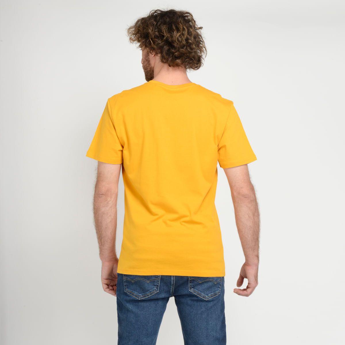 POLERA MANGA CORTA - I23HO065003 AMARILLO OSCURO-2