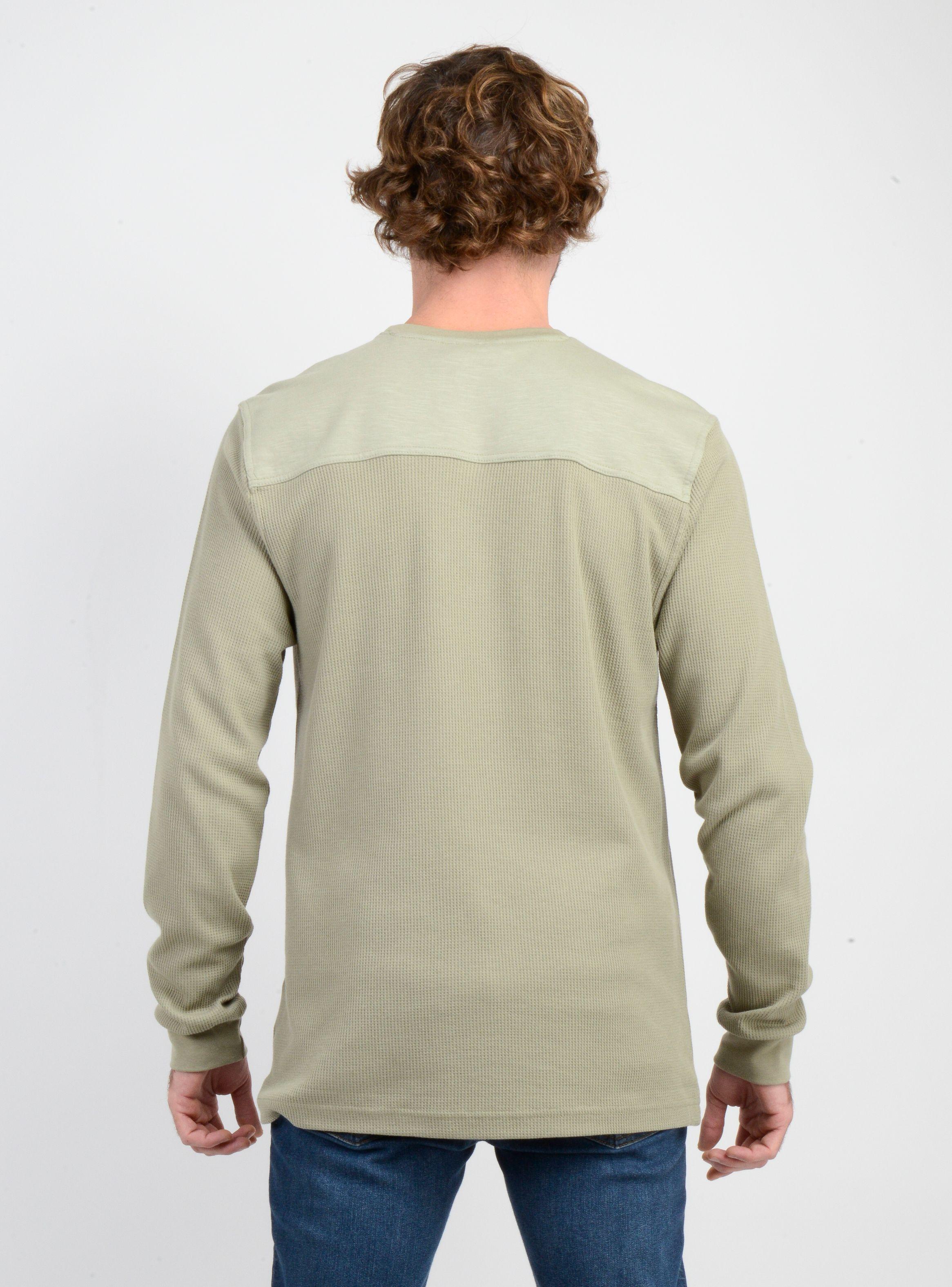 POLERA MANGA LARGA SUPLY II VERDE OSCURO-1