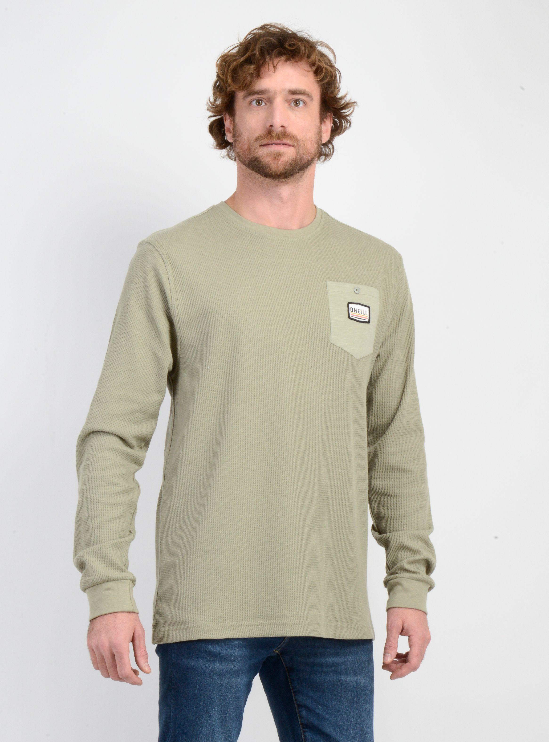 POLERA MANGA LARGA SUPLY II VERDE OSCURO-3