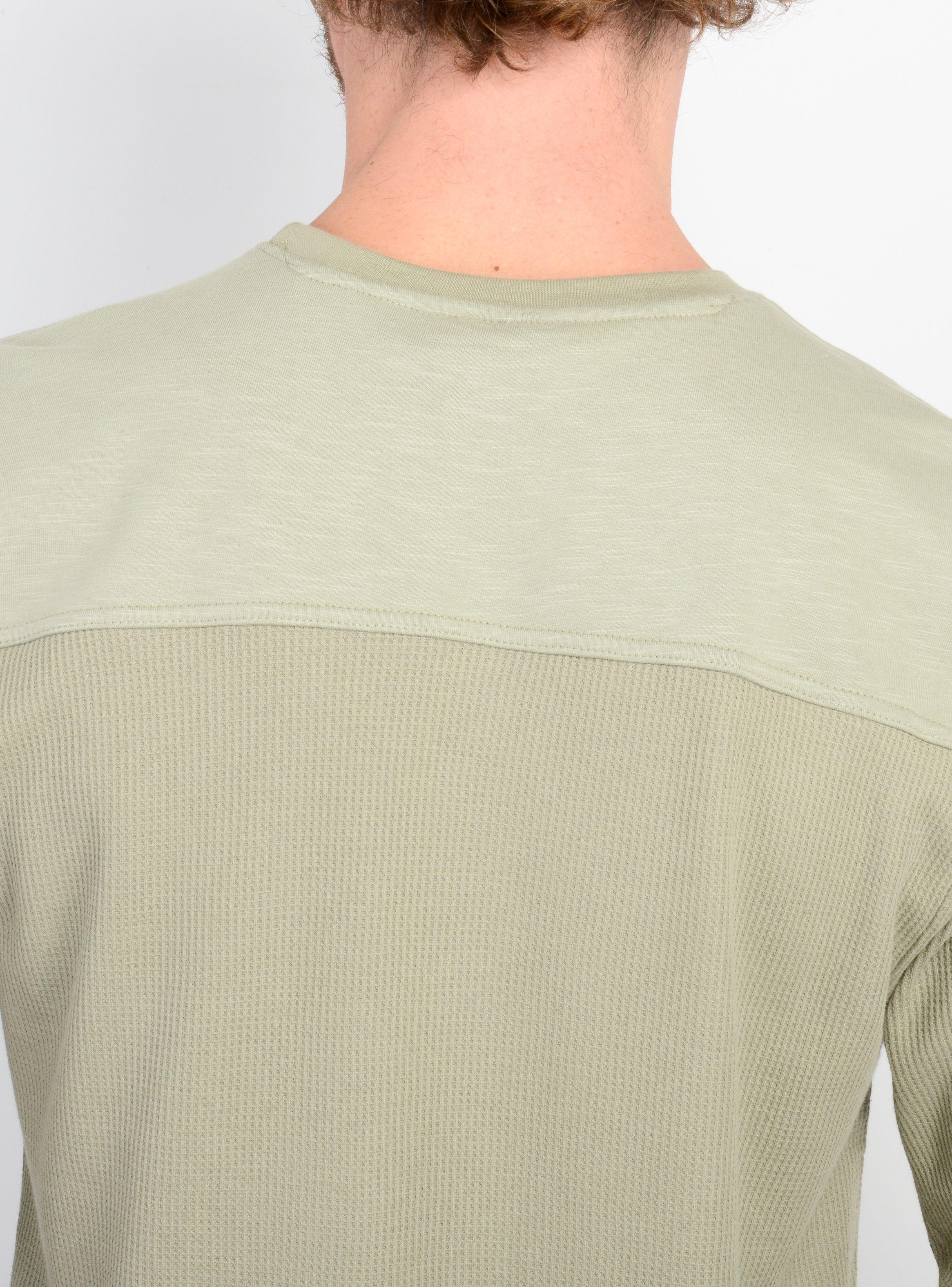 POLERA MANGA LARGA SUPLY II VERDE OSCURO-5