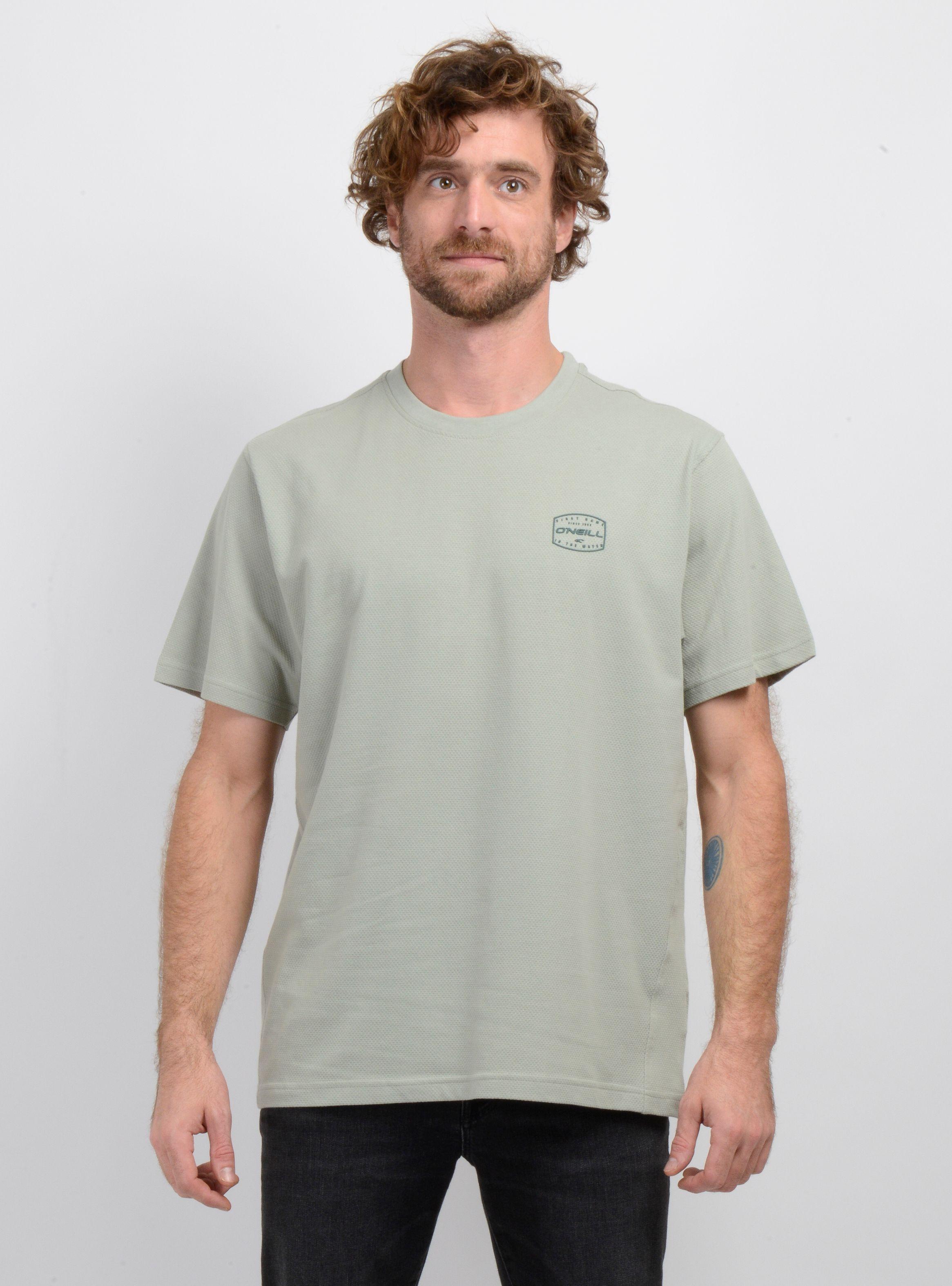 POLERA MANGA CORTA STAMPED VERDE CLARO-0