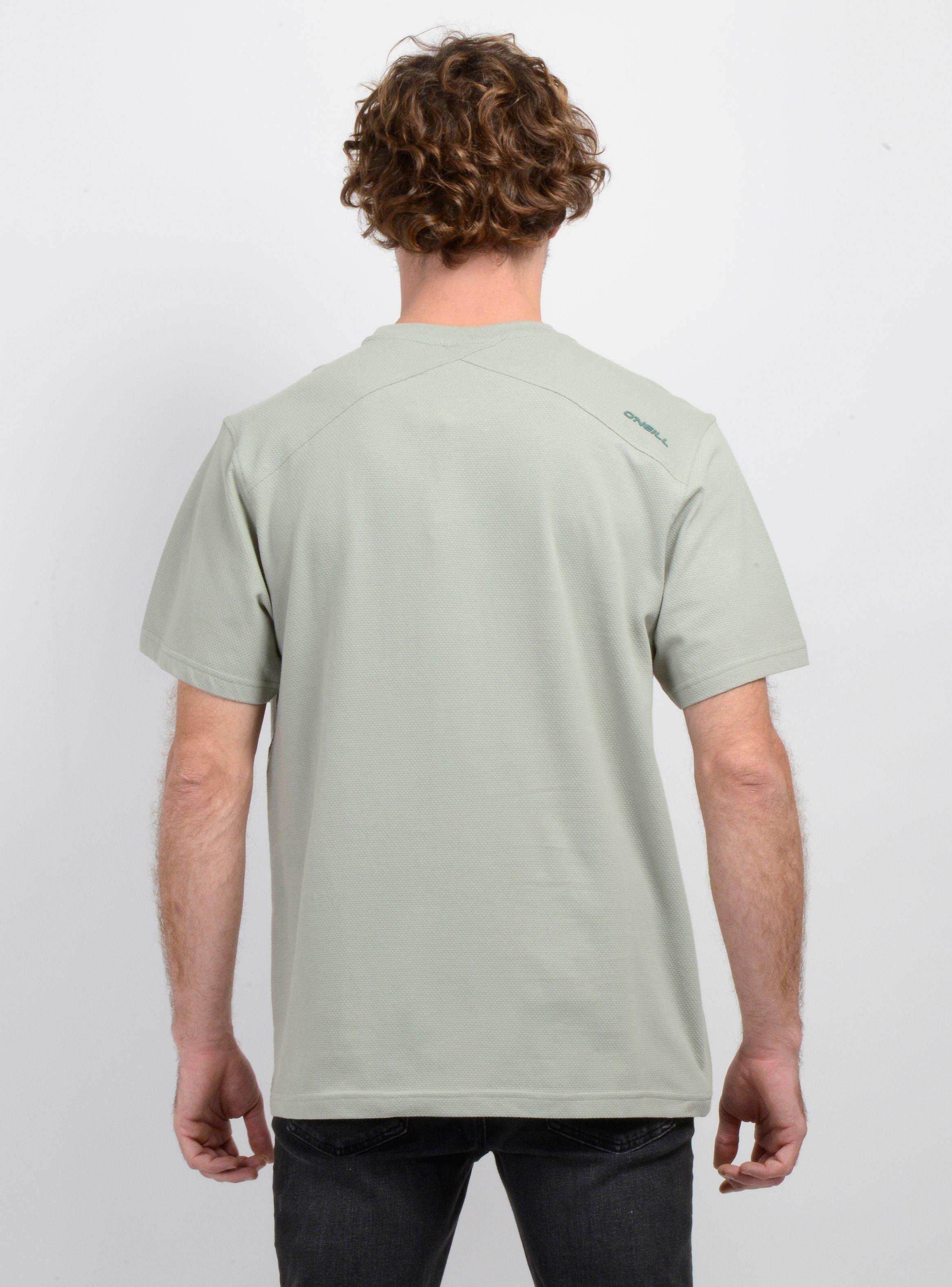 POLERA MANGA CORTA STAMPED VERDE CLARO-1
