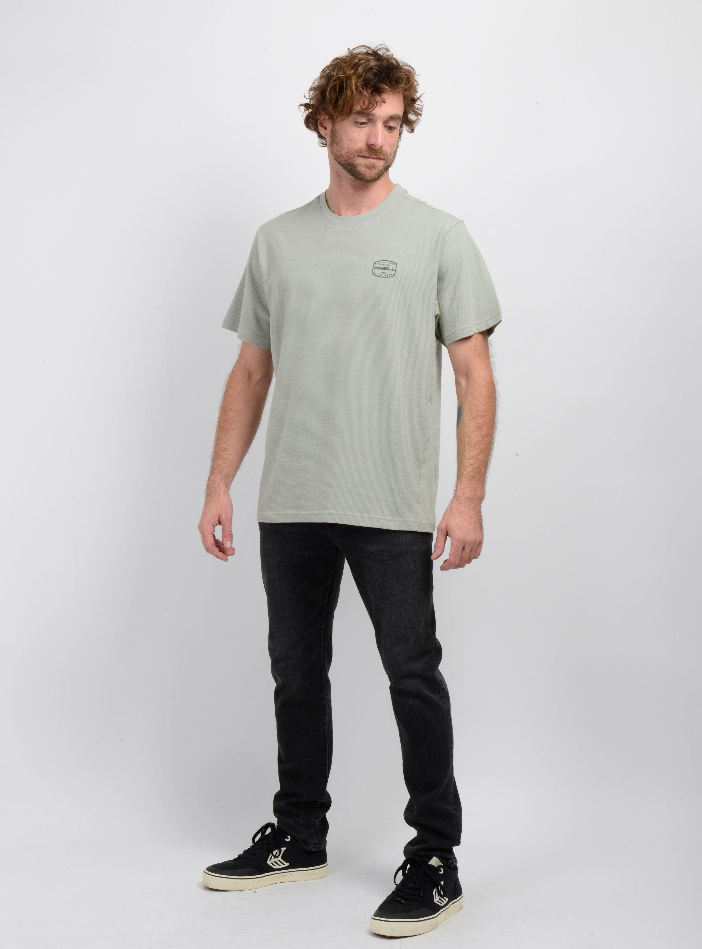 POLERA MANGA CORTA STAMPED VERDE CLARO-2
