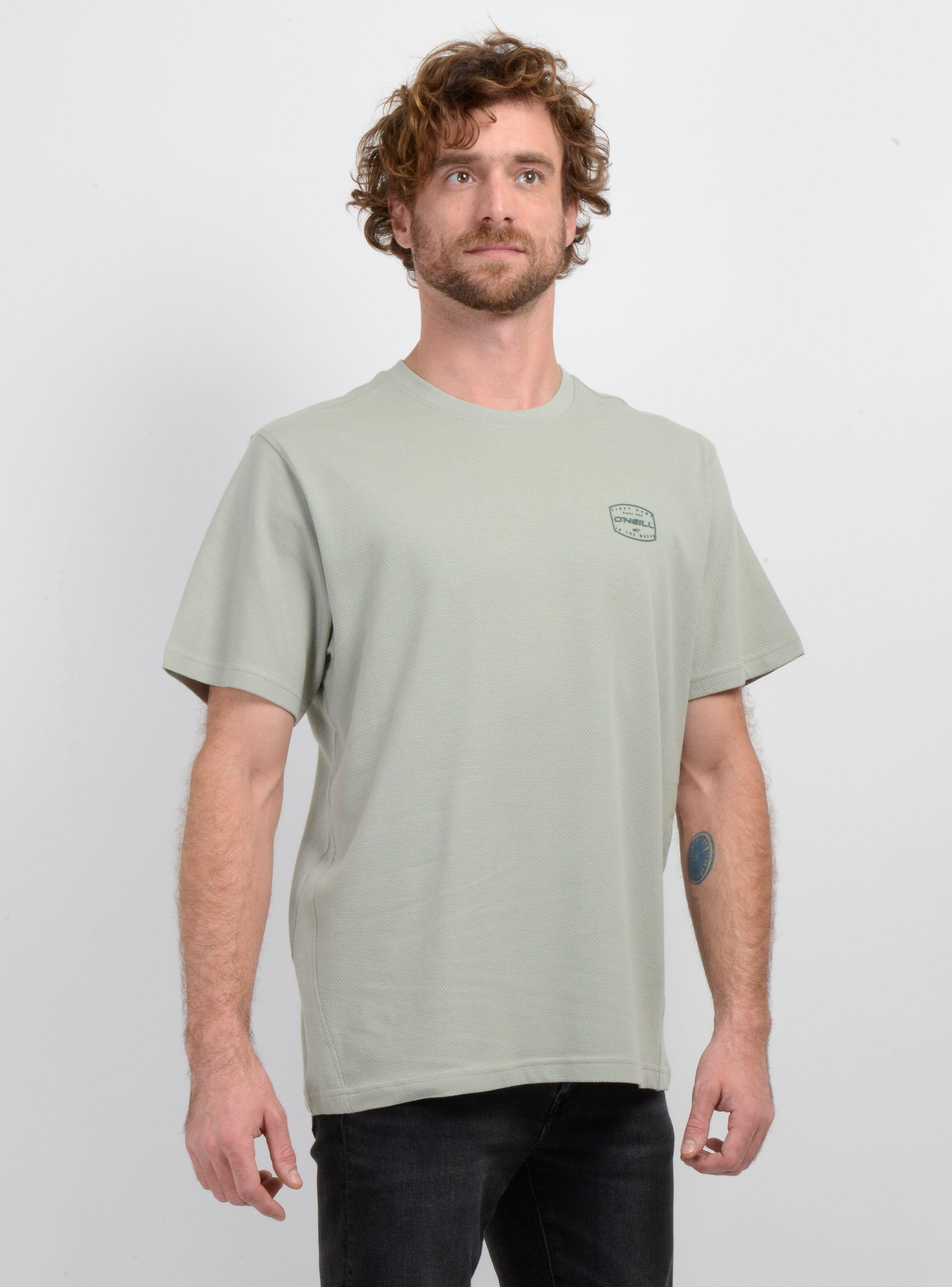 POLERA MANGA CORTA STAMPED VERDE CLARO-3