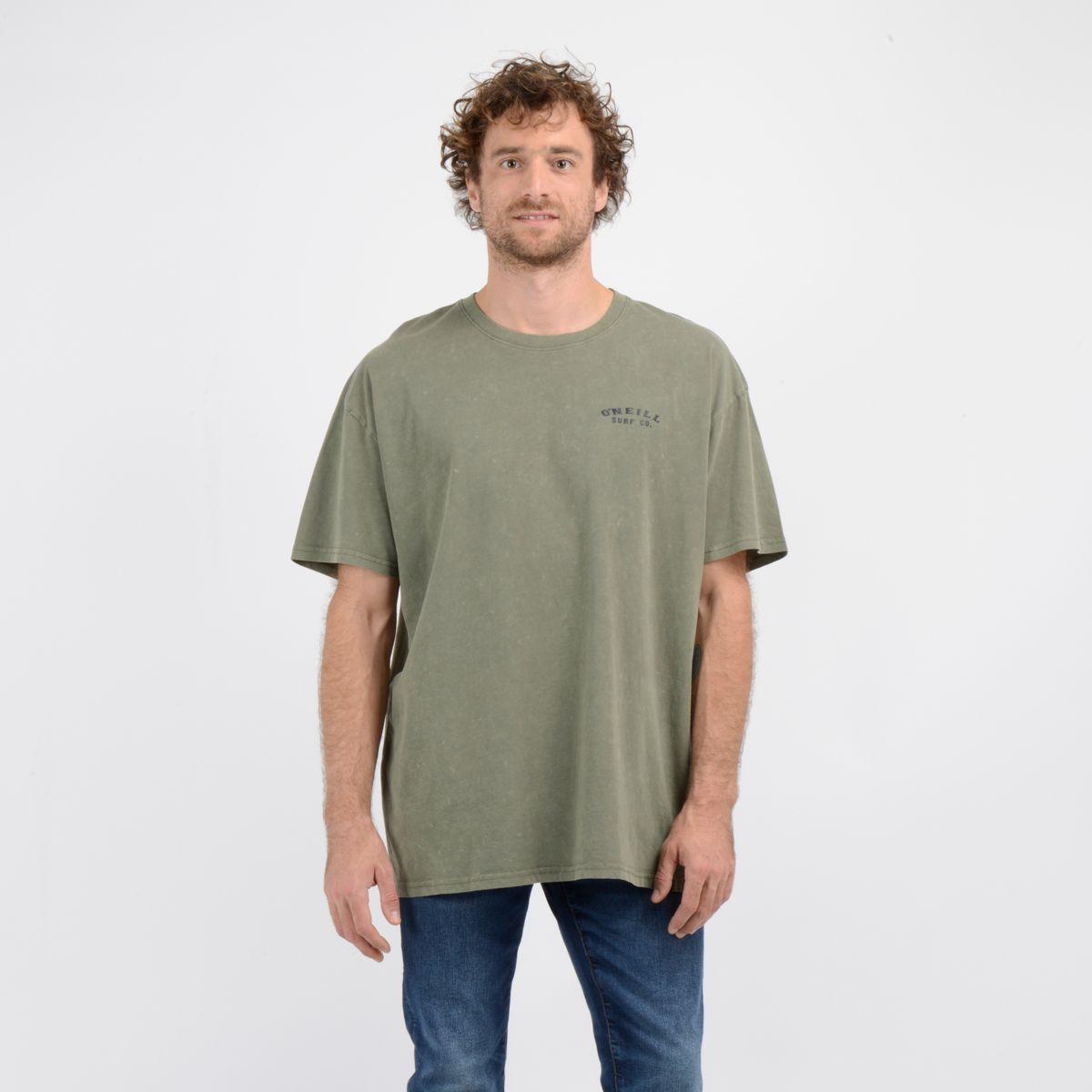 POLERA MANGA CORTA STORM VERDE OSCURO-0