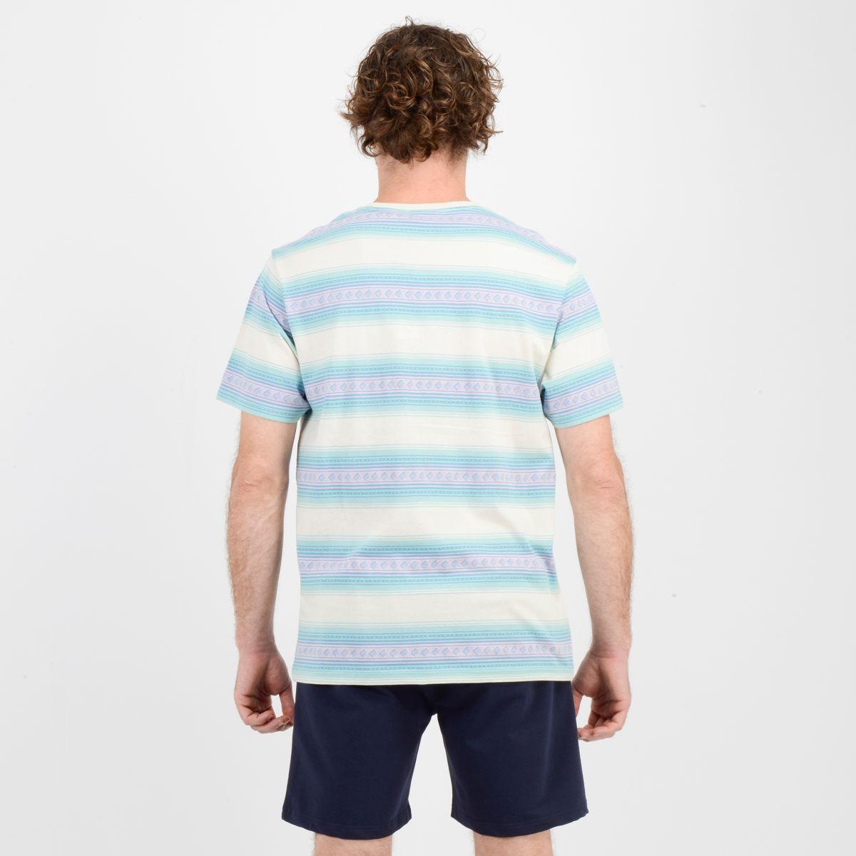 POLERA MANGA CORTA ETNIC  BEIGE-2