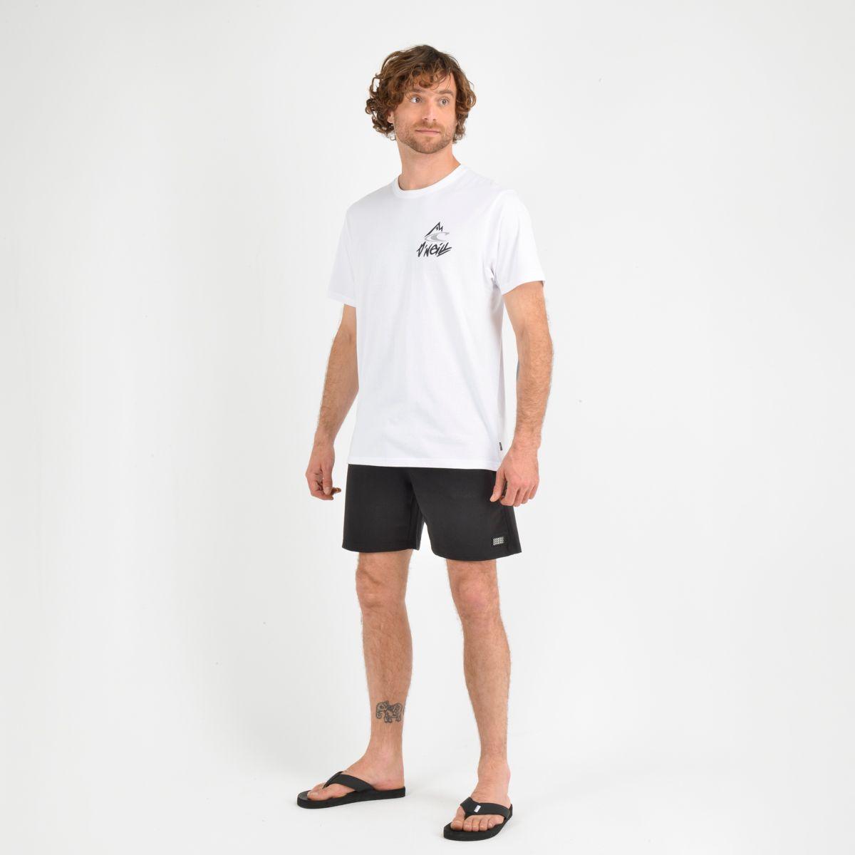 POLERA MANGA CORTA HYBRID LOGO  BLANCO-1