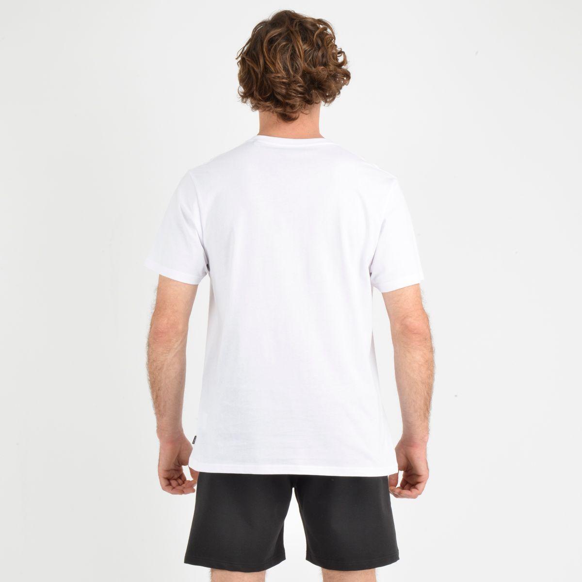 POLERA MANGA CORTA HYBRID LOGO  BLANCO-3