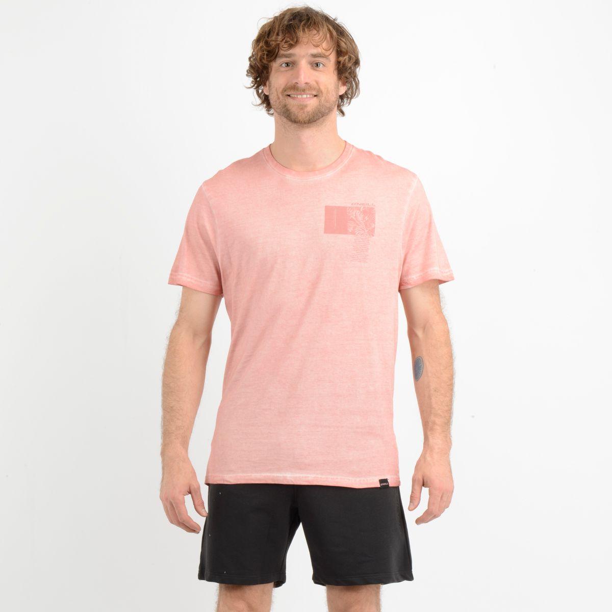 POLERA MANGA CORTA CRUCER ROSADO OSCURO-0