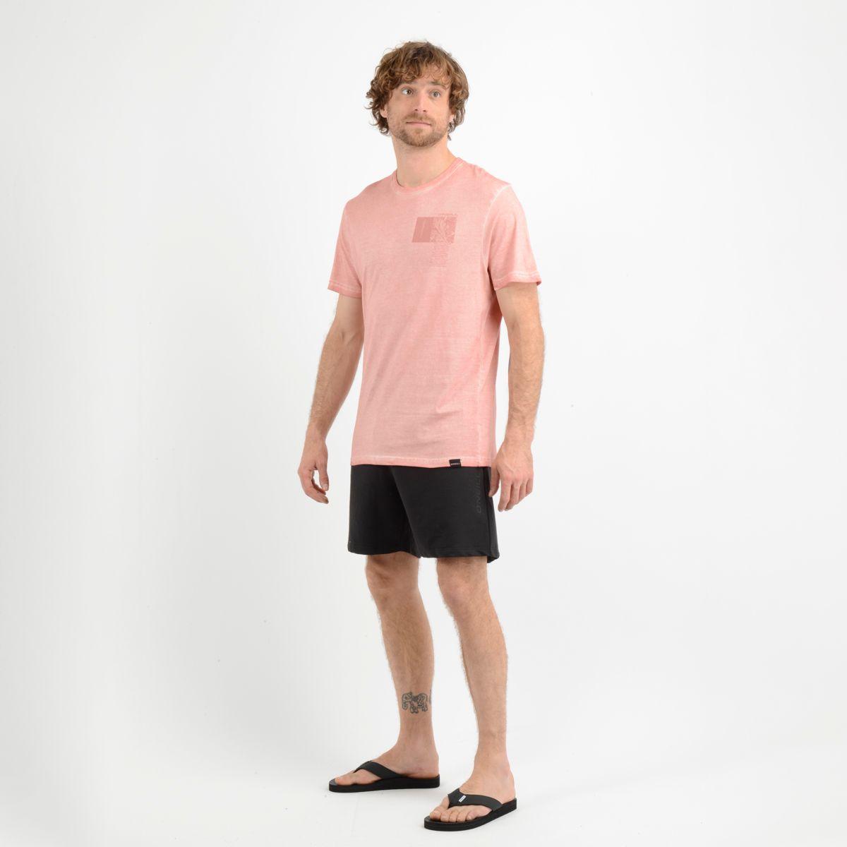 POLERA MANGA CORTA CRUCER ROSADO OSCURO-1