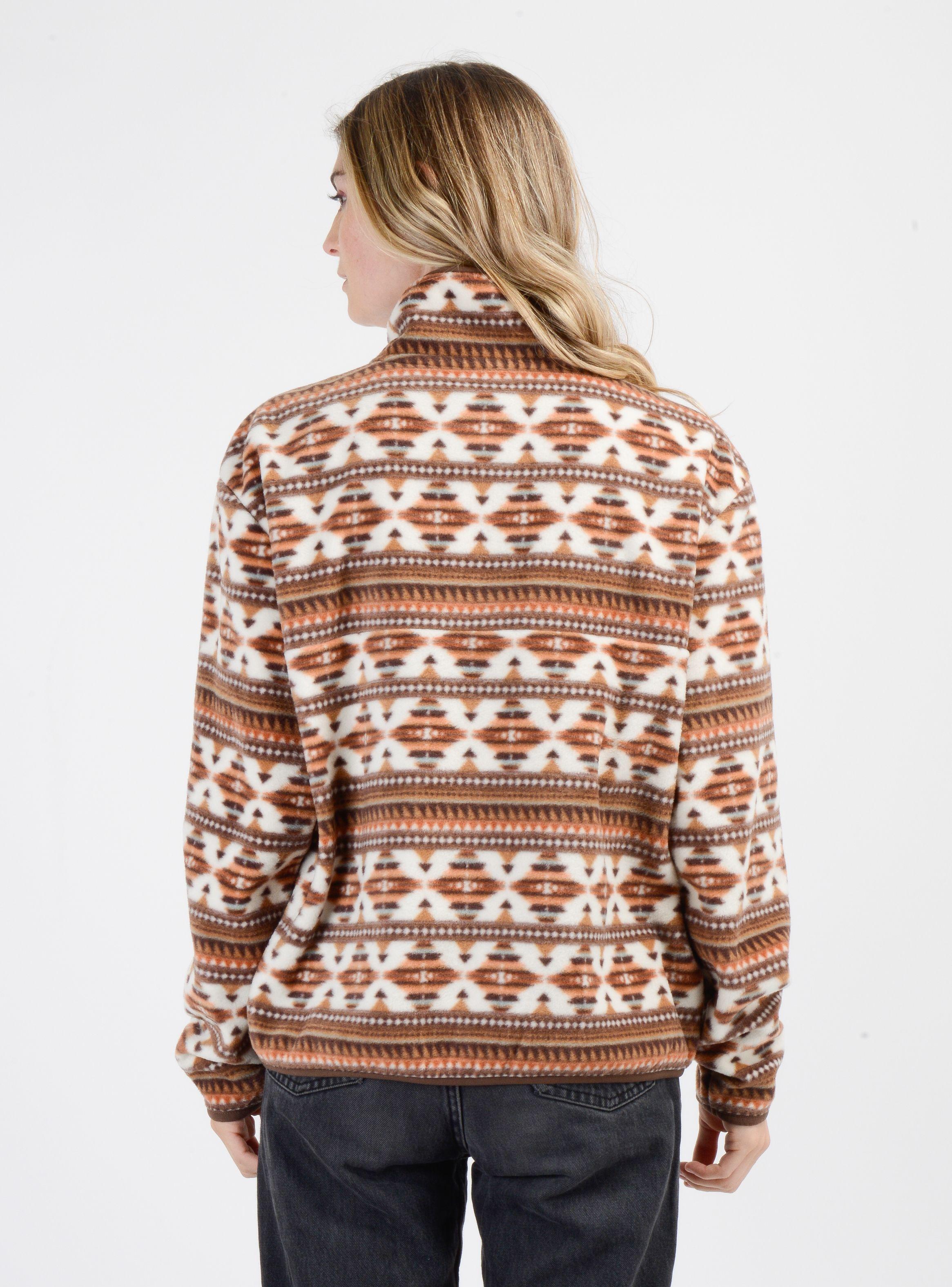 POLERON POLAR AZTEC  HZ CAFÉ CLARO / PASTEL-1
