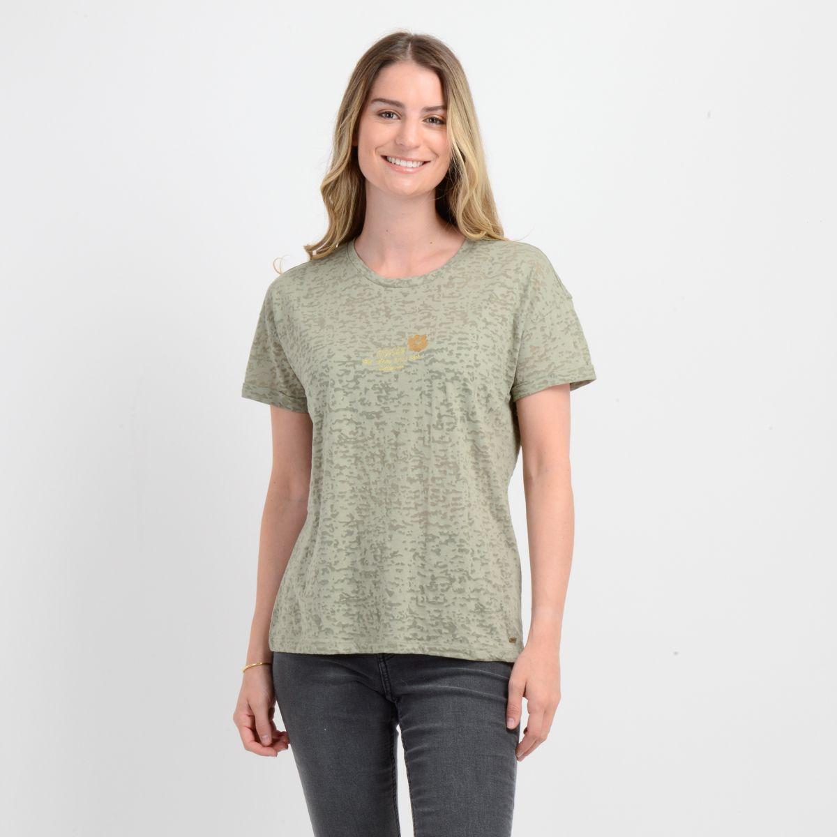 POLERA MANGA CORTA DITSY  VERDE CLARO-0