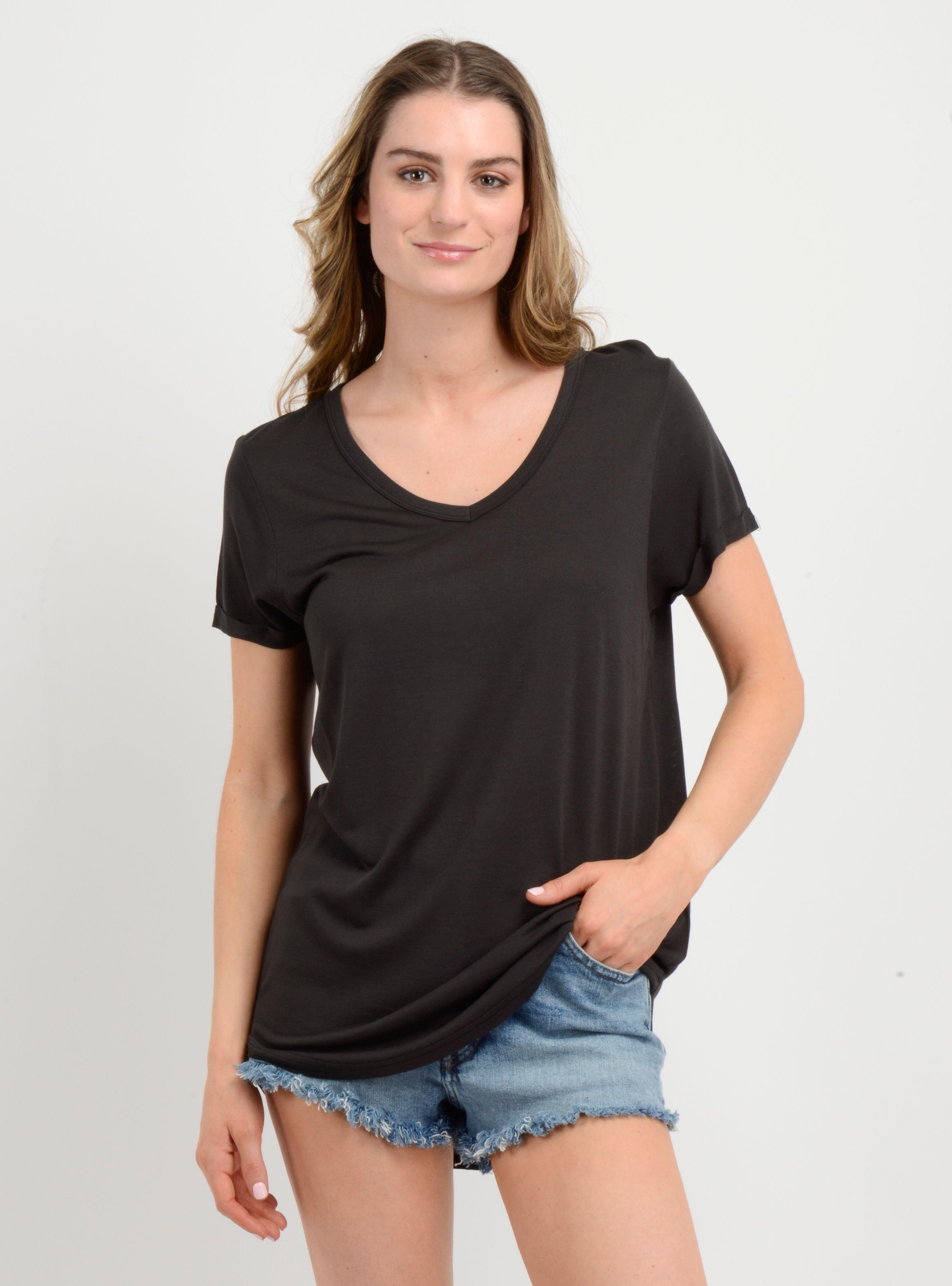 POLERA MANGA CORTA ESSENTIAL  NEGRO-0