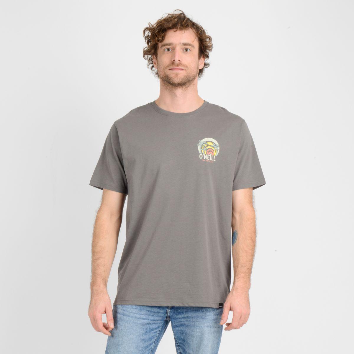 POLERA MANGA CORTA REPEATER  GRIS-0