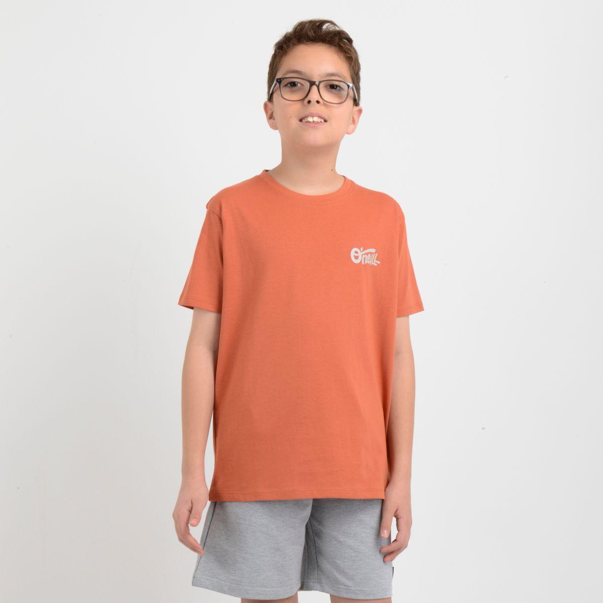 POLERA MANGA CORTA FIRST IN  NARANJO OSCURO-2